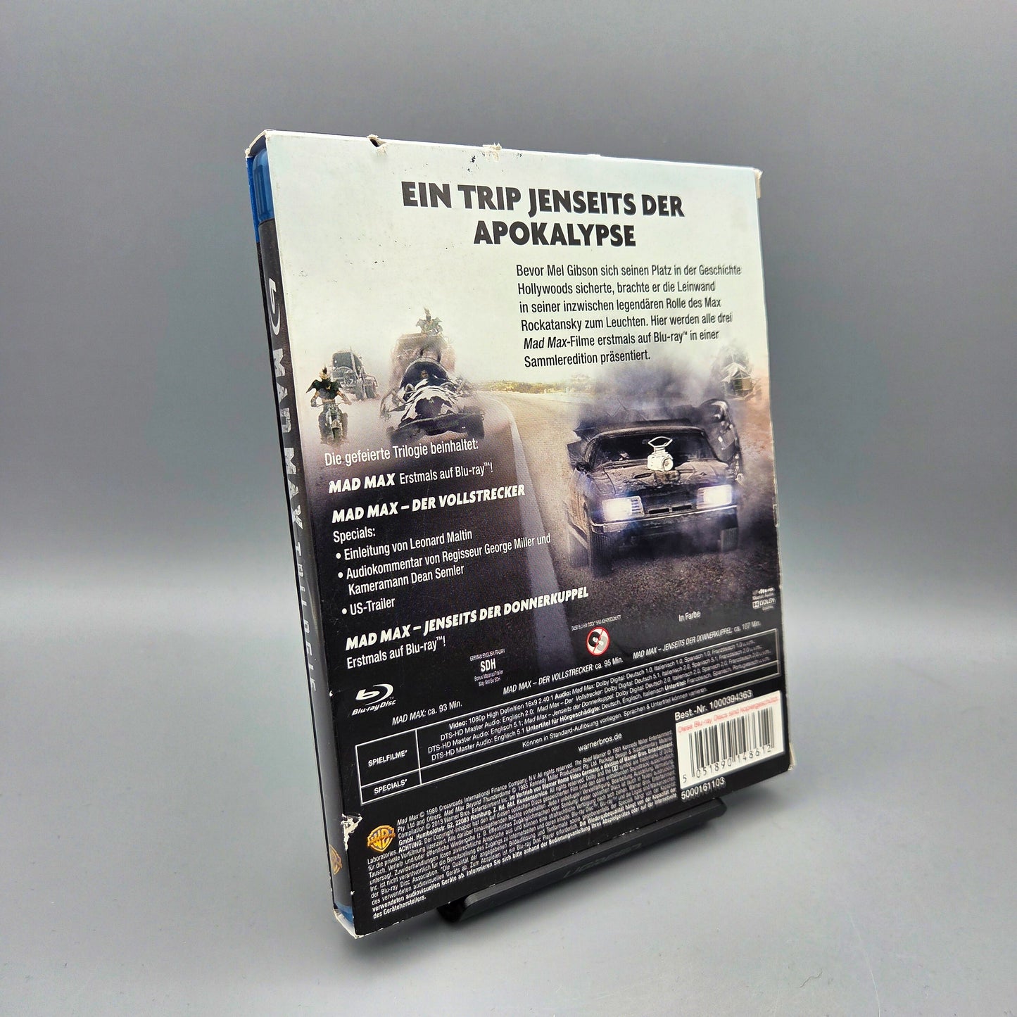 Mad Max Trilogie Blu-Ray Film mit Mel Gibson