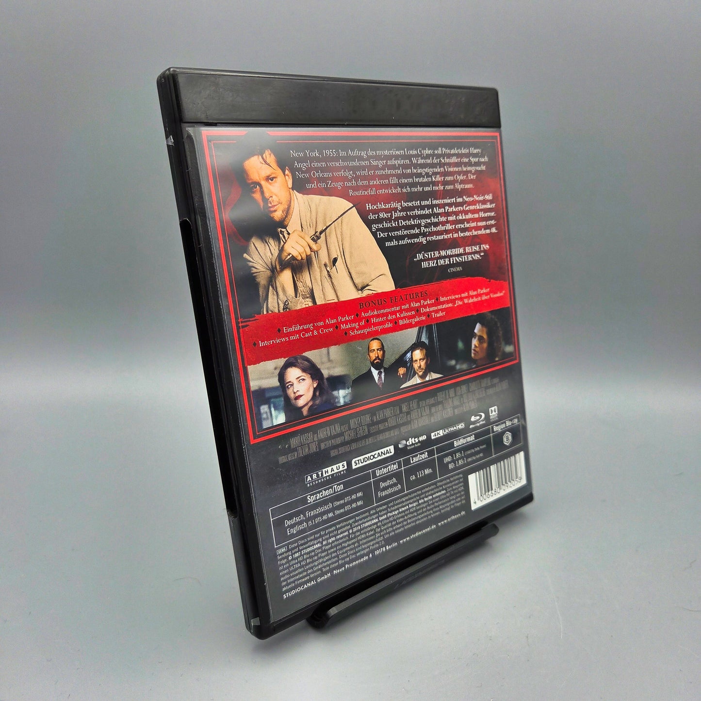 Angel Heart 4K Ultra HD Blu-Ray Film mit Mickey Rourke