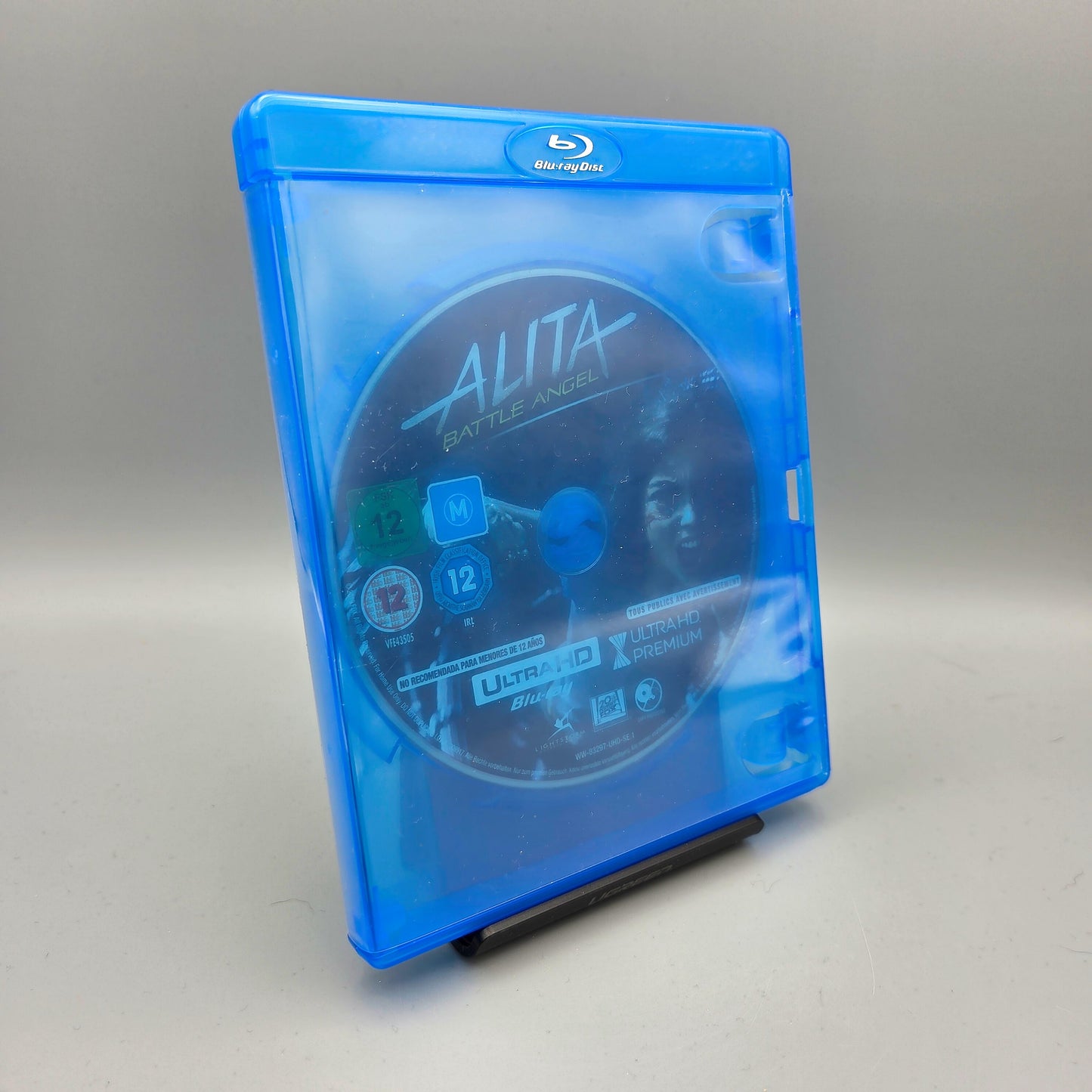 Alita - Battle Angel 4K Ultra HD Blu-Ray Film nur Disc vorhanden, Cover fehlt