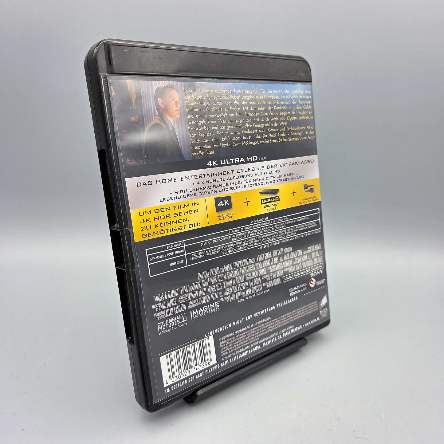 Illuminati 4K Ultra HD Blu-Ray Film mit Tom Hanks