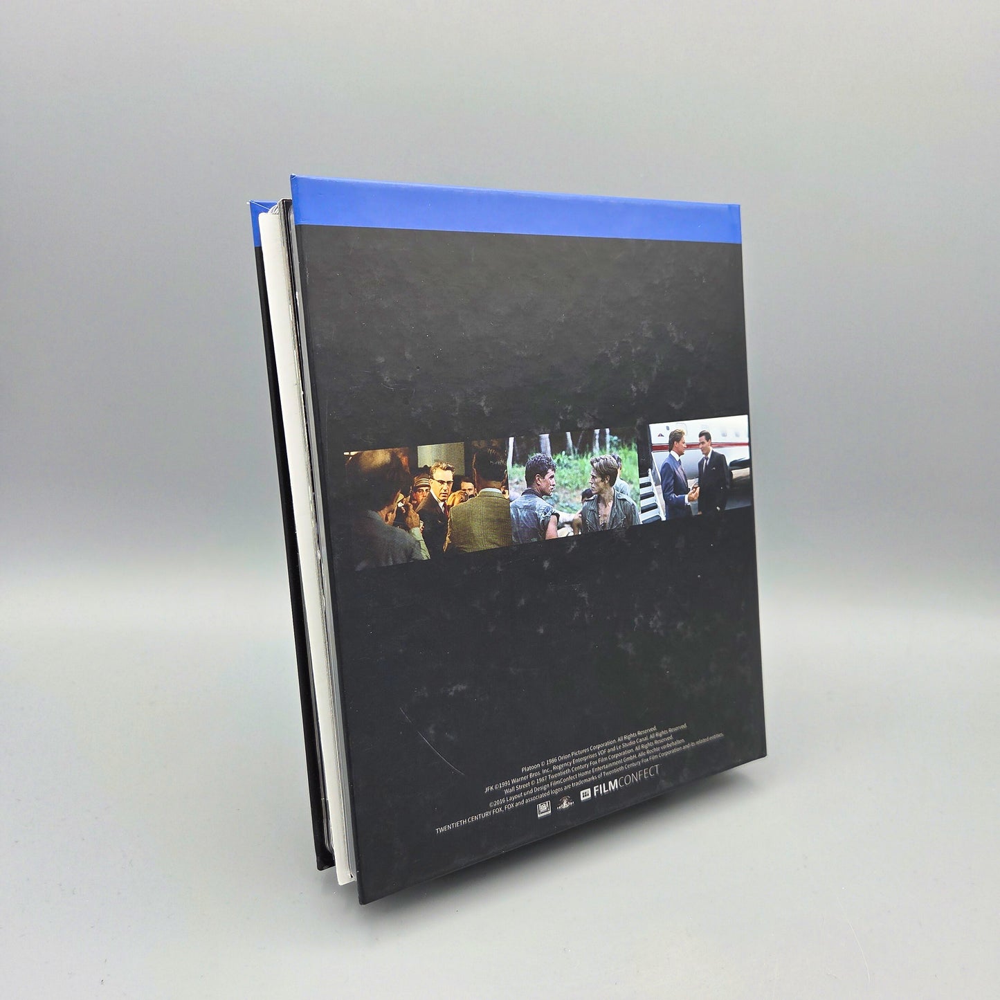 Oliver Stone Collection (JFK, Platoon & Wall Street) Mediabook Blu-Ray Film inkl. 3 Kinoplakate