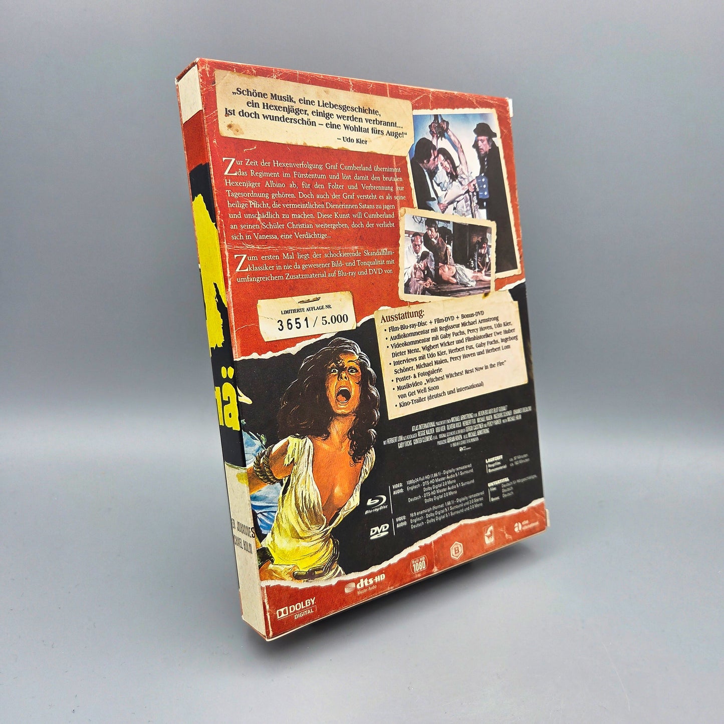 Hexen bis aufs Blut gequält 3-Disc-Edition Blu-Ray Film