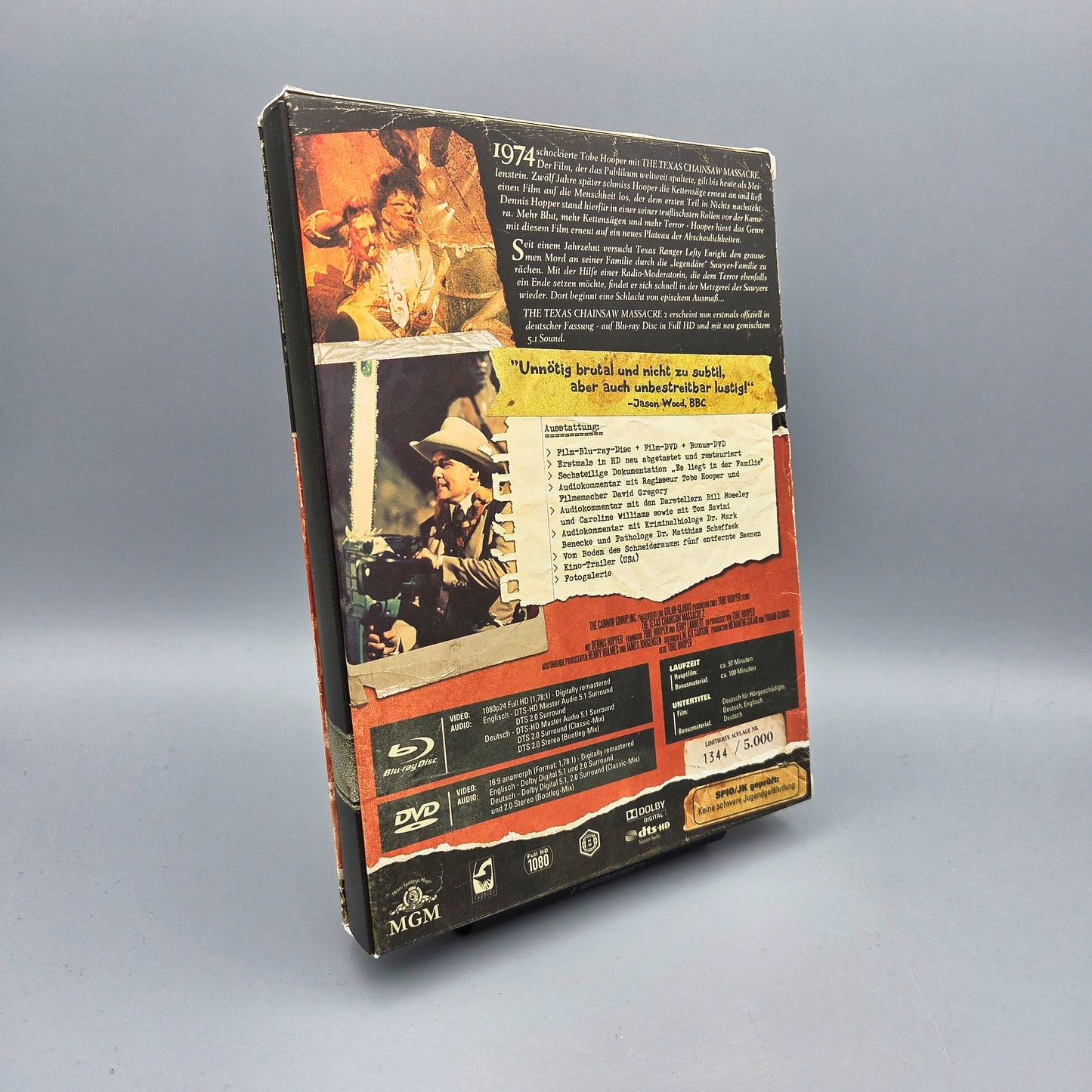 The Texas Chainsaw Massacre 2 3-Disc-Edition Blu-Ray Film