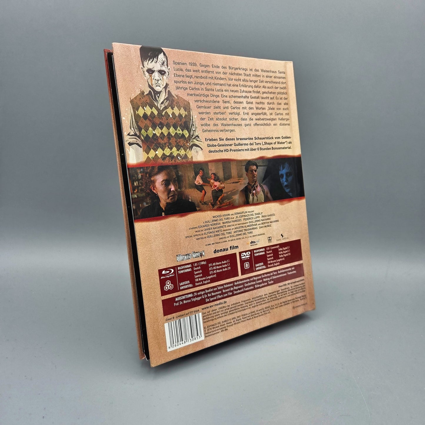 The Devil's Backbone Mediabook Blu-Ray Film Cover B
