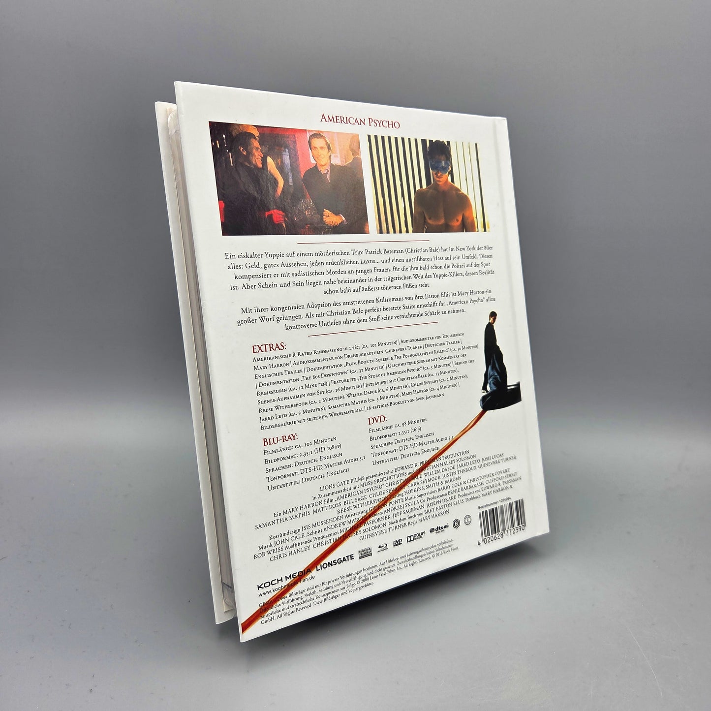 American Psycho Mediabook Blu-Ray Film