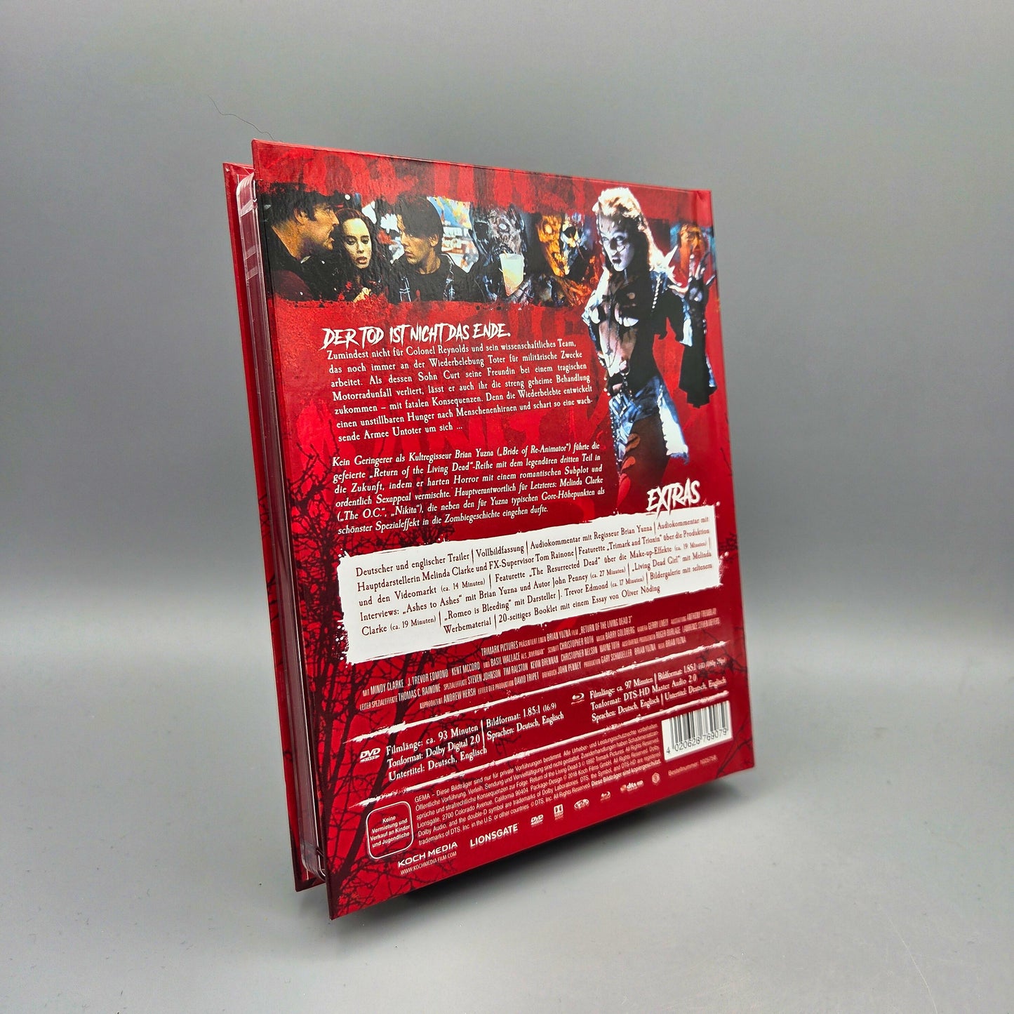 Return of the Living Dead 3 Mediabook Blu-Ray Film