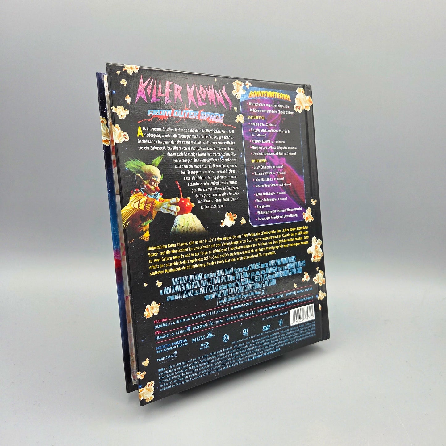 Killer Klowns - From outer Space Mediabook Blu-Ray Film