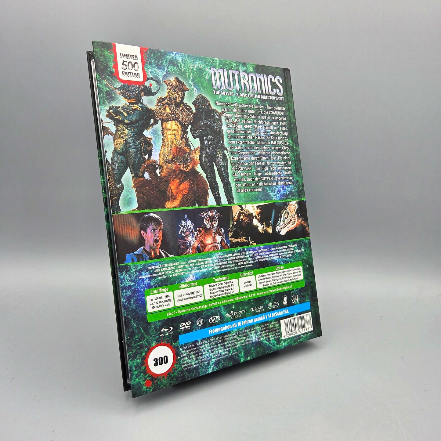 Mutronics (The Guyver) Mediabook Blu-Ray Film