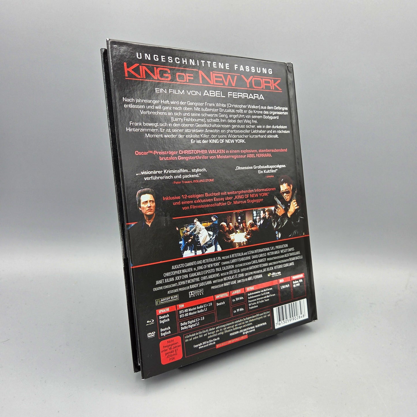 King of New York Mediabook Blu-Ray Film