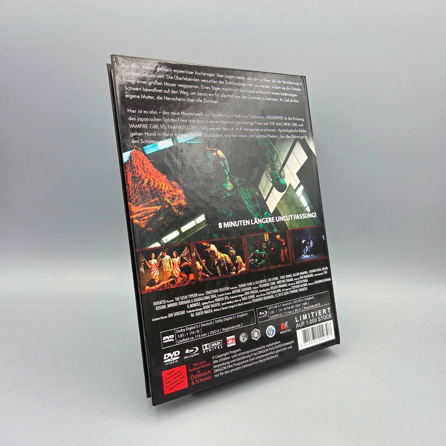 Helldriver Mediabook Blu-Ray Film Uncut Version