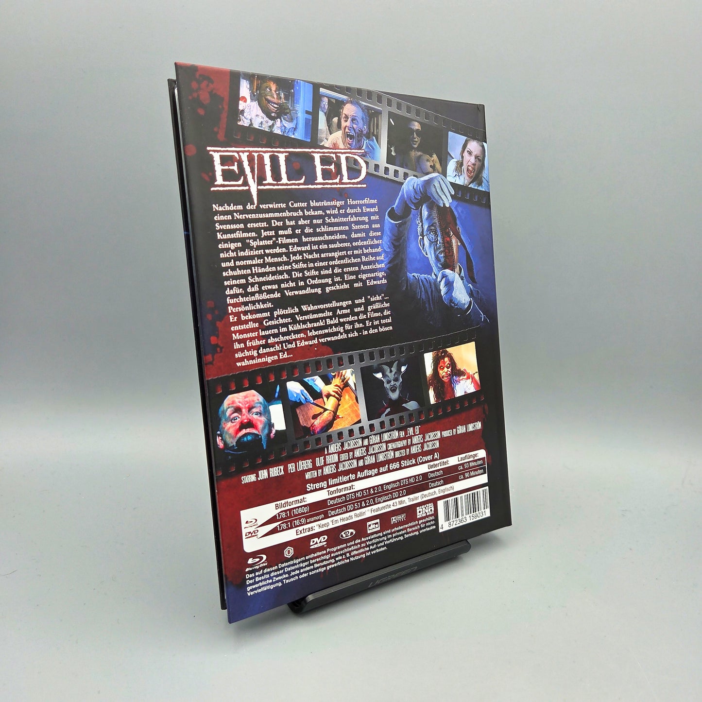 Evil Ed - Cover A Mediabook Blu-Ray Film Unrated Collector's Edition