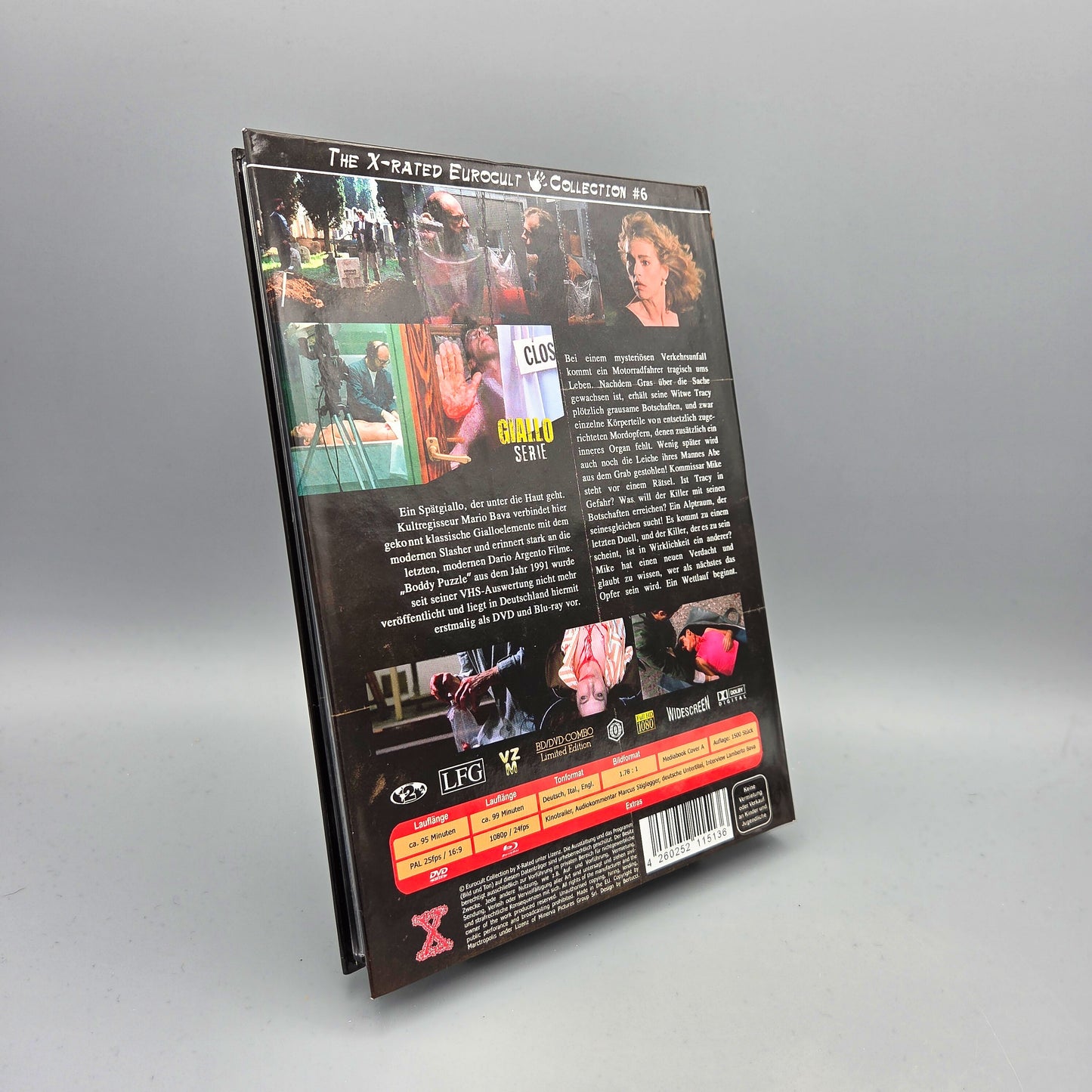 Bodypuzzle Eurocult Collection Mediabook (Cover A) Blu-Ray Film
