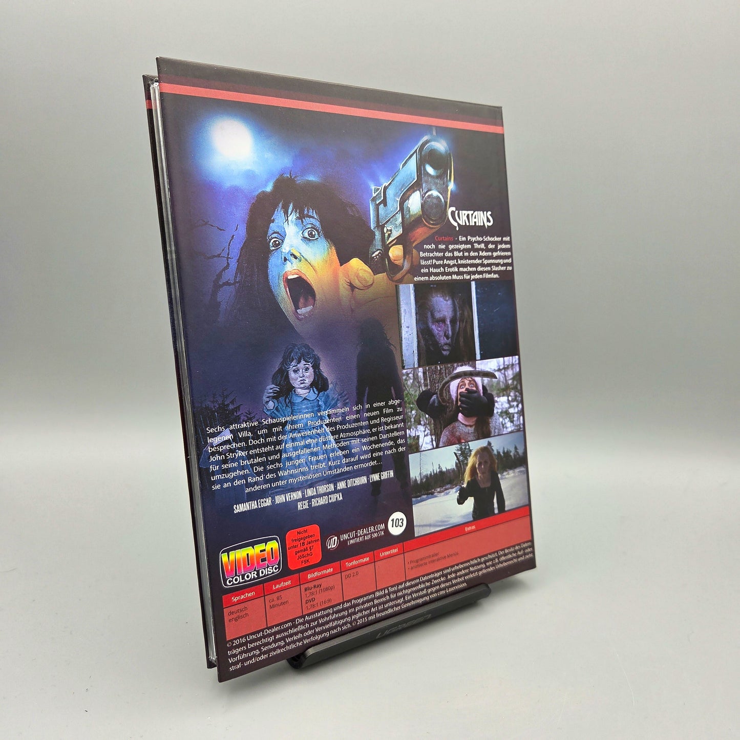 Curtains - Wahn ohne Ende Mediabook Blu-Ray Film
