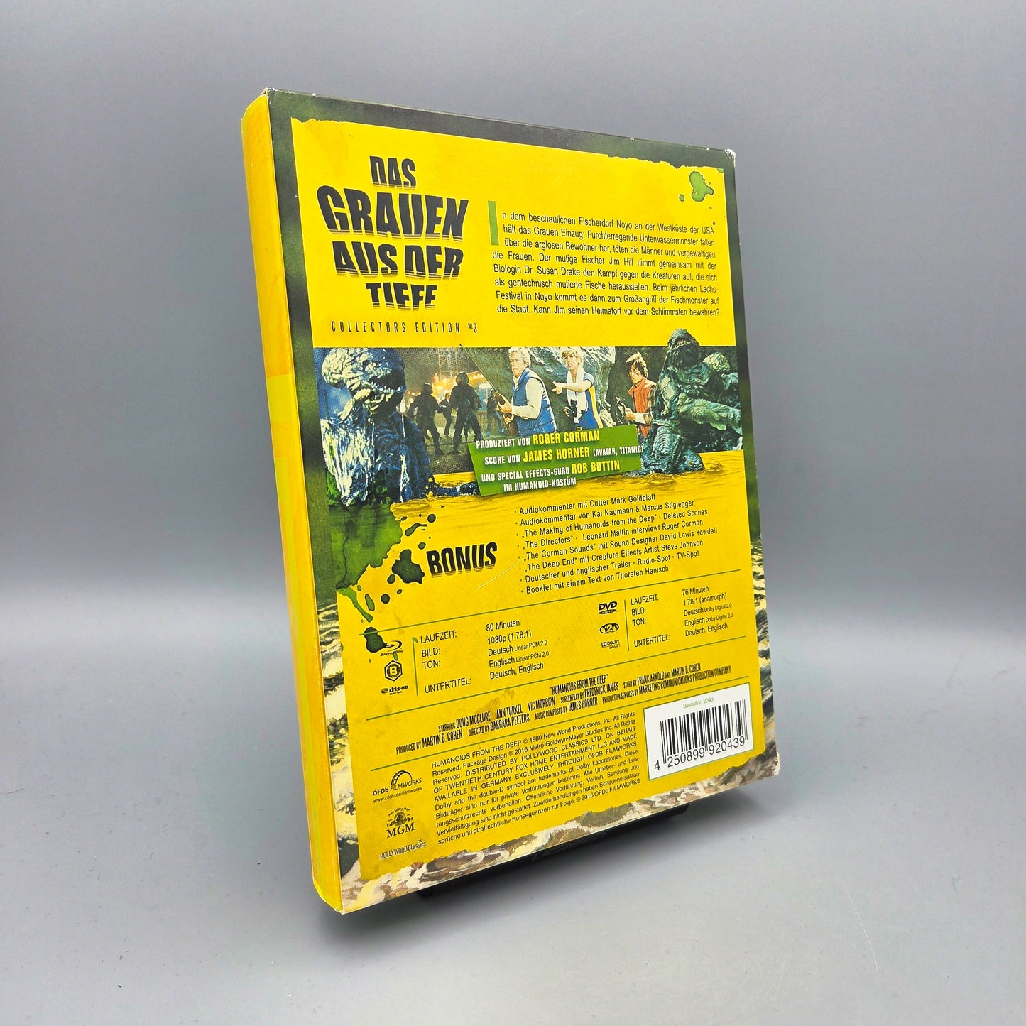 Das Grauen aus der Tiefe Collector's Edition No 3 Blu-Ray Film