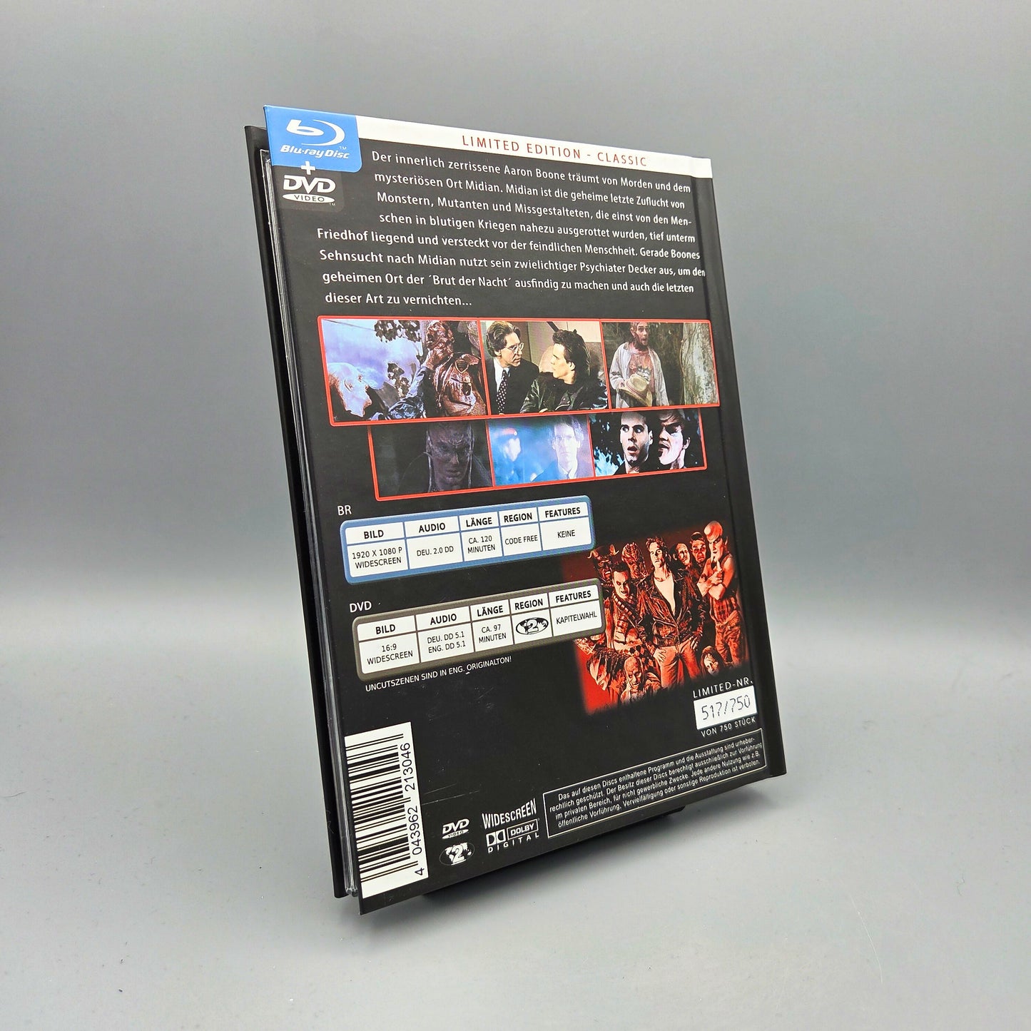 Cabal - Die Brut der Nacht Mediabook Blu-Ray Film