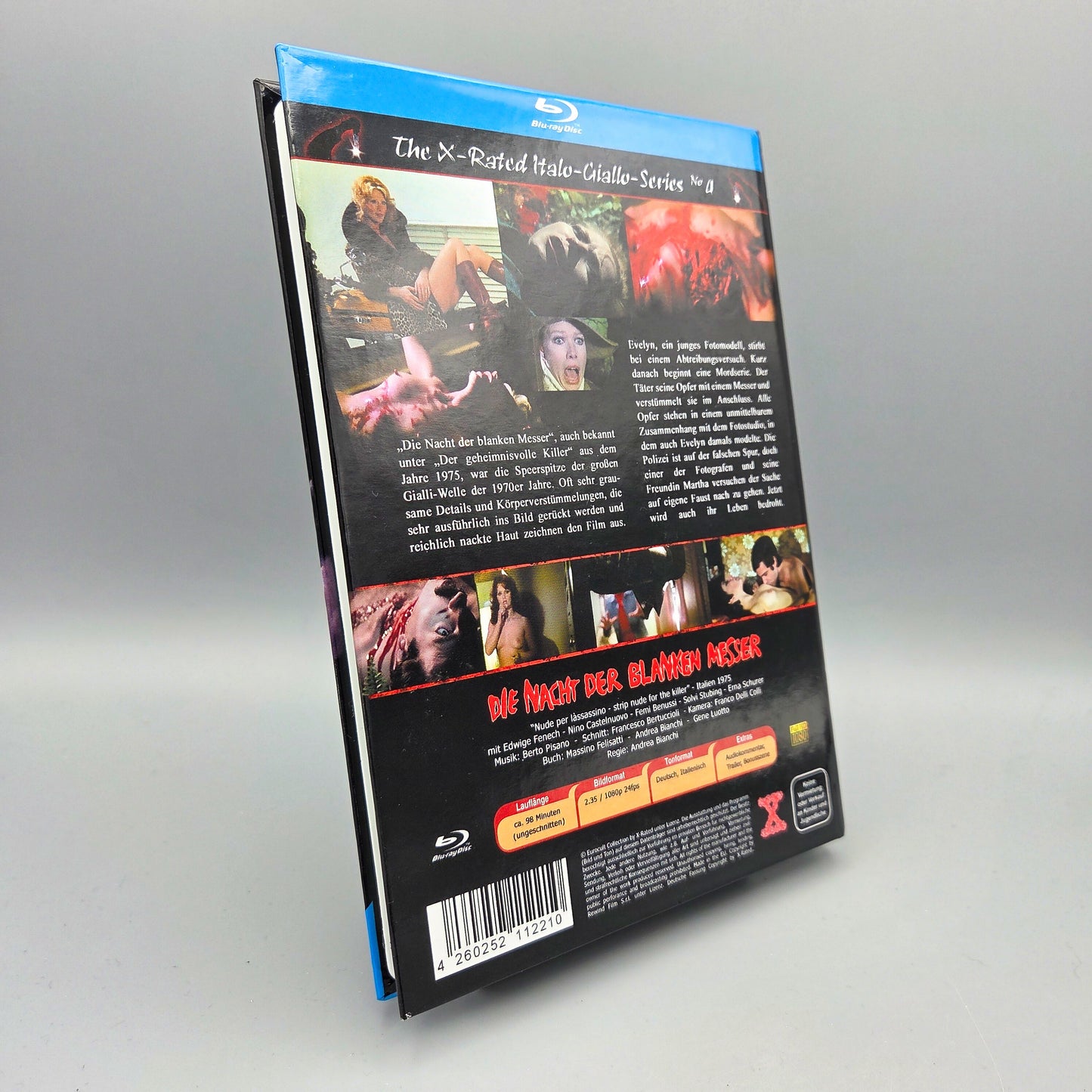 Die Nacht der blanken Messer (Der geheimnisvolle Killer) Blu-Ray Film