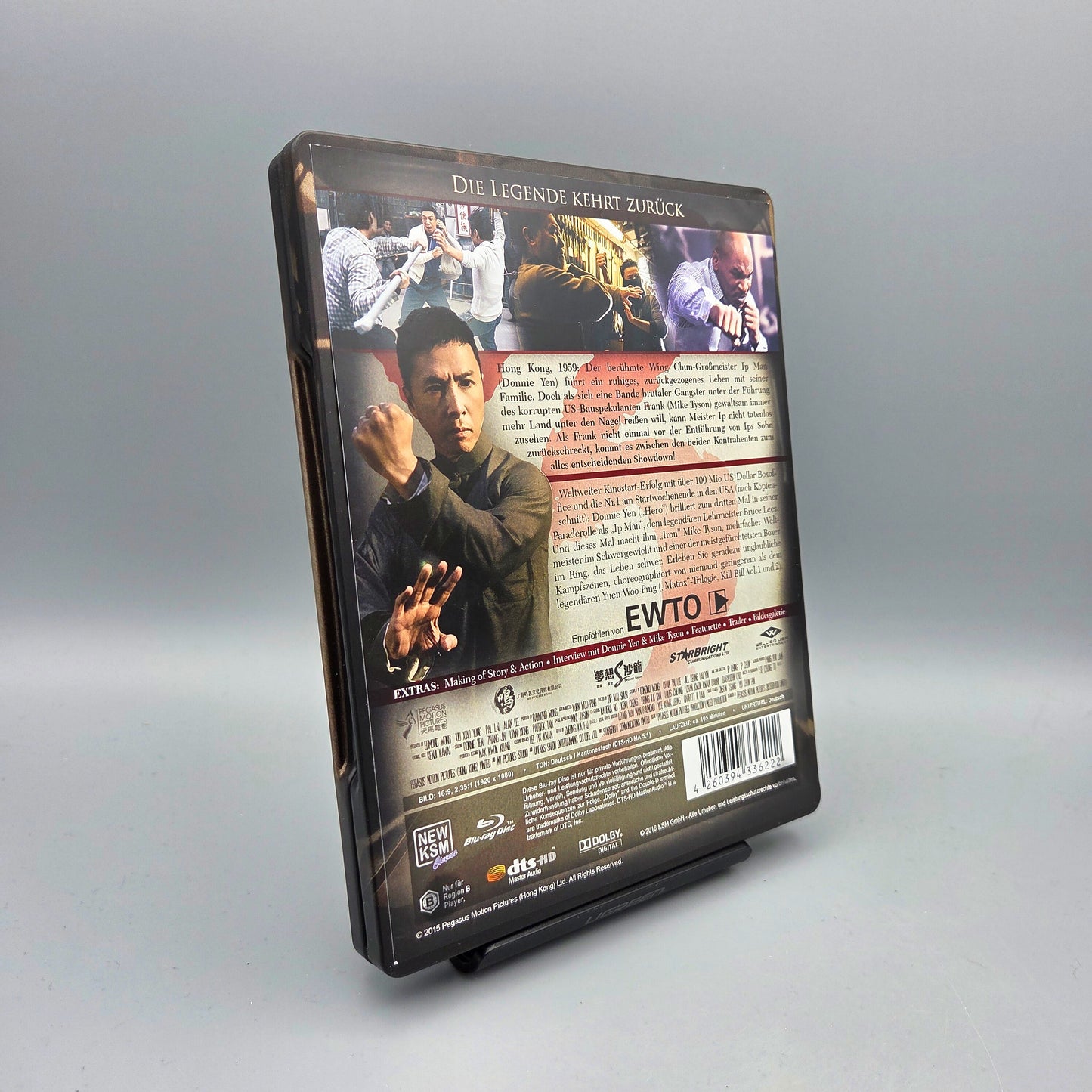 IP Man 3 Steelbook Blu-Ray Film mit Donnie Yen