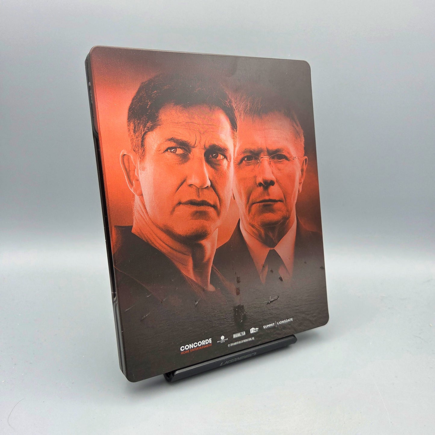 Hunter Killer Steelbook 4K Ultra HD Blu-Ray Film mit Gerard Butler