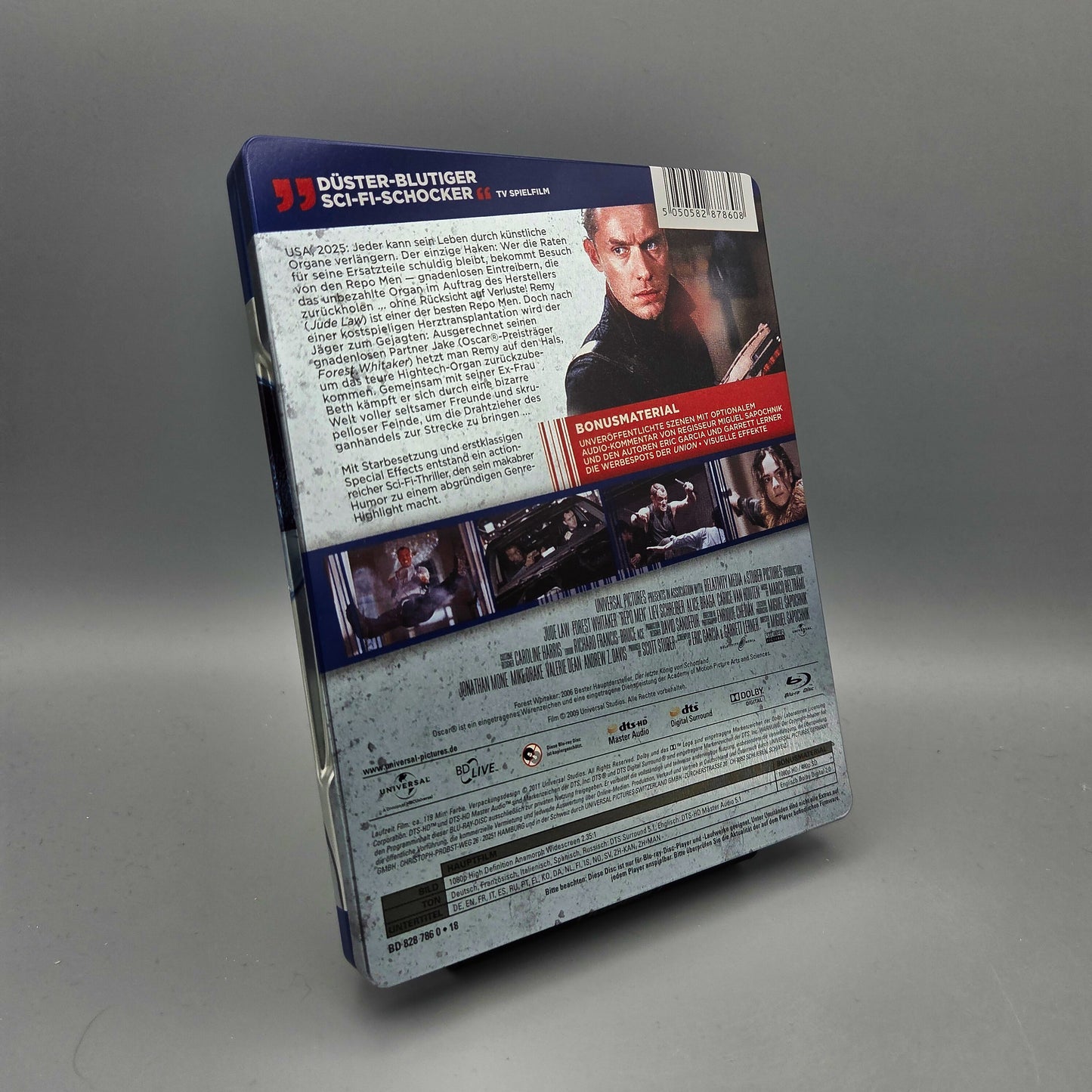 Repo Men Steelbook Blu-Ray Film mit Jude Law