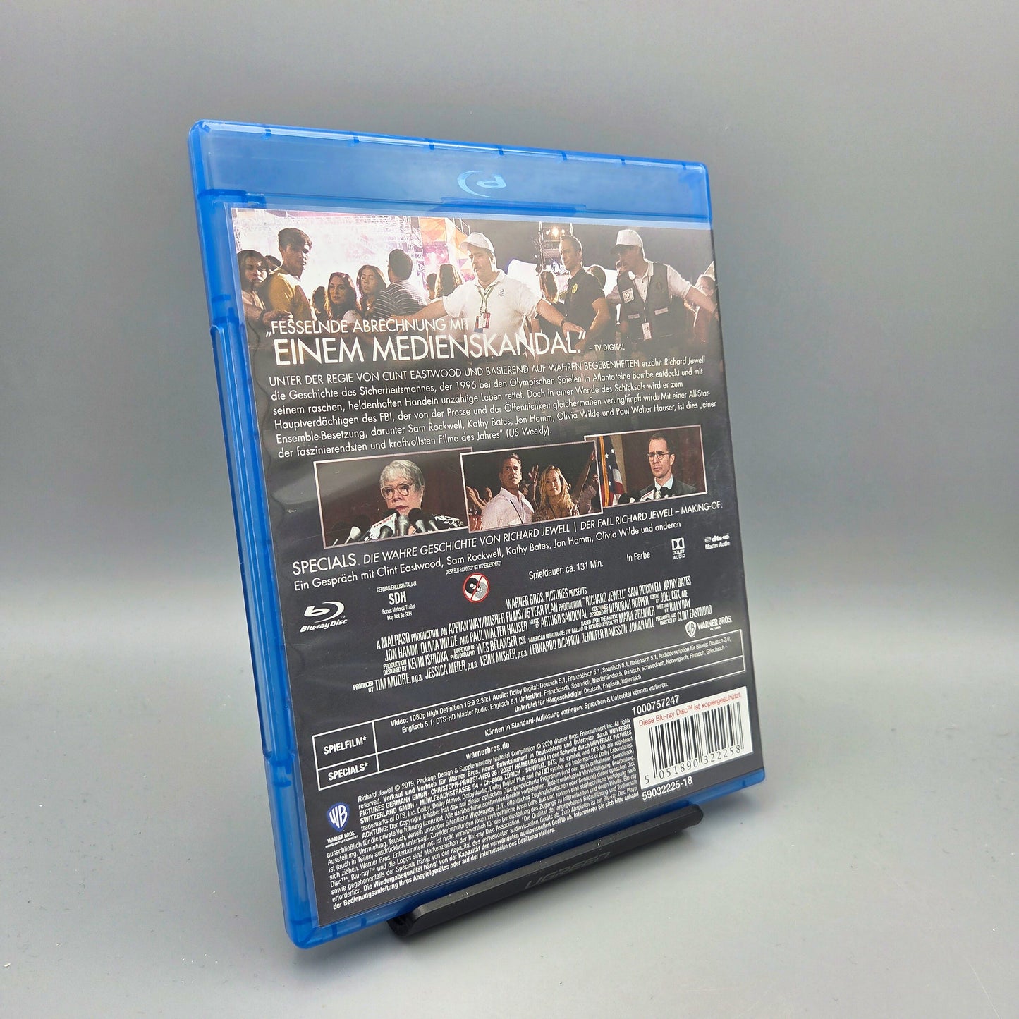 Der Fall Richard Jewell Blu-Ray Film mit Sam Rockwell