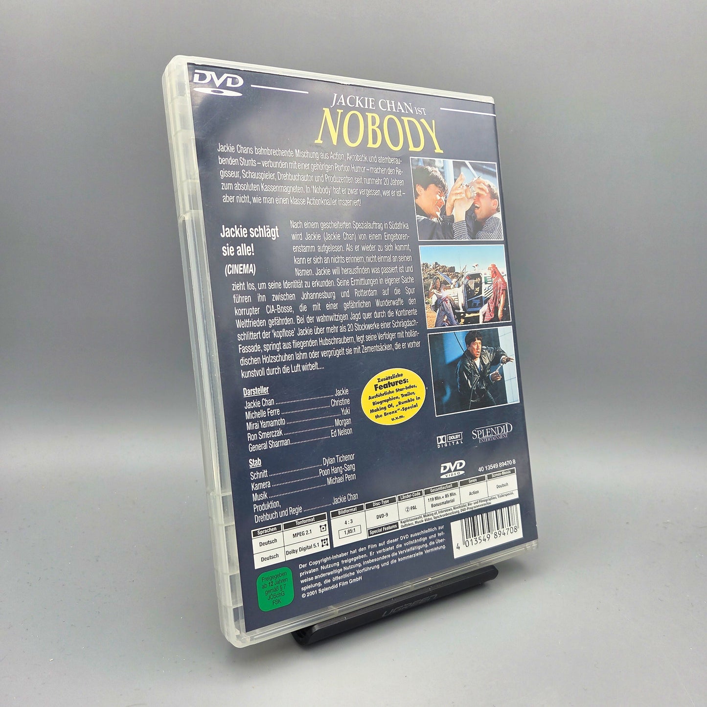Jackie Chan ist Nobody DVD Film