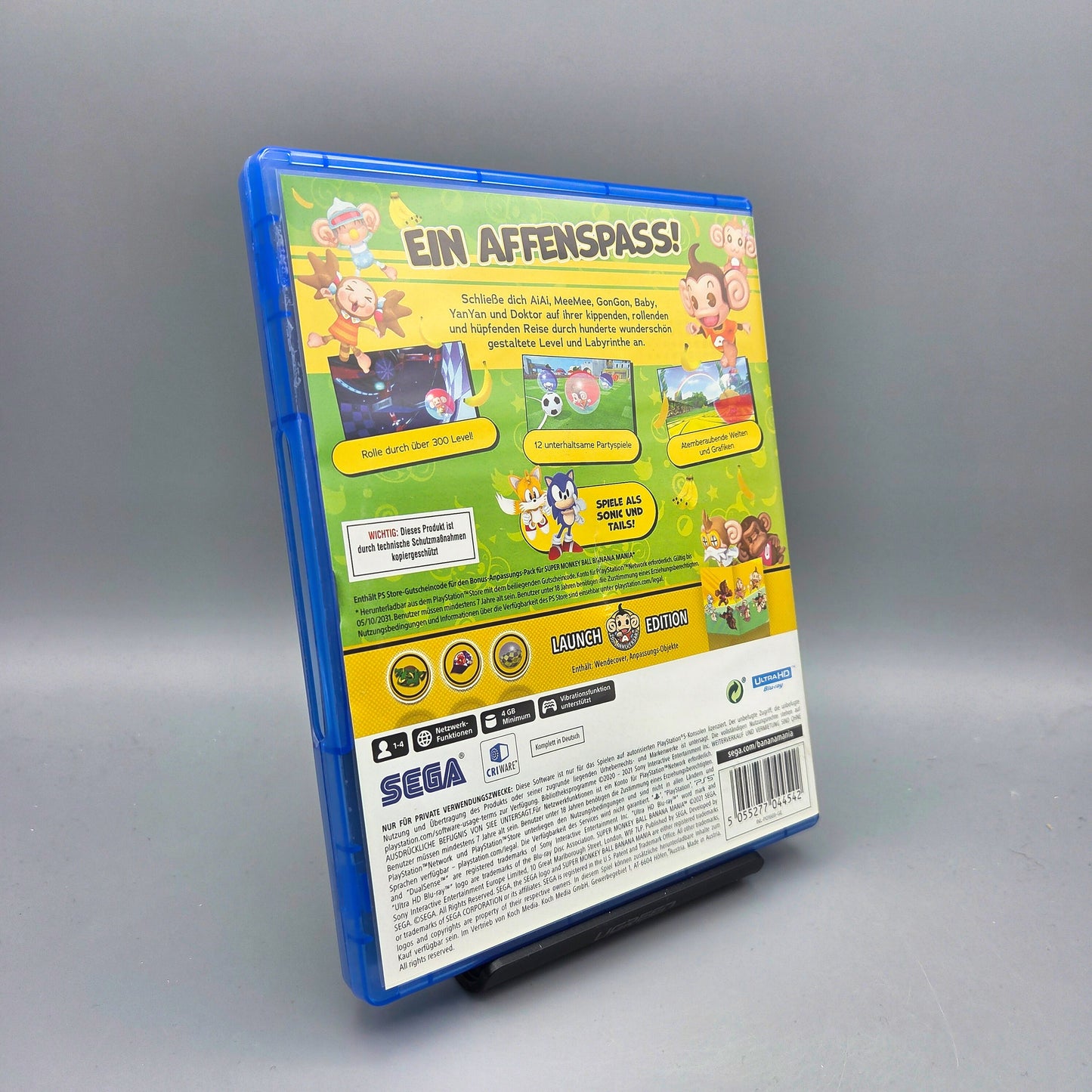 Playstation 5 Spiel: Super Monkey Ball Banana Mania PS5