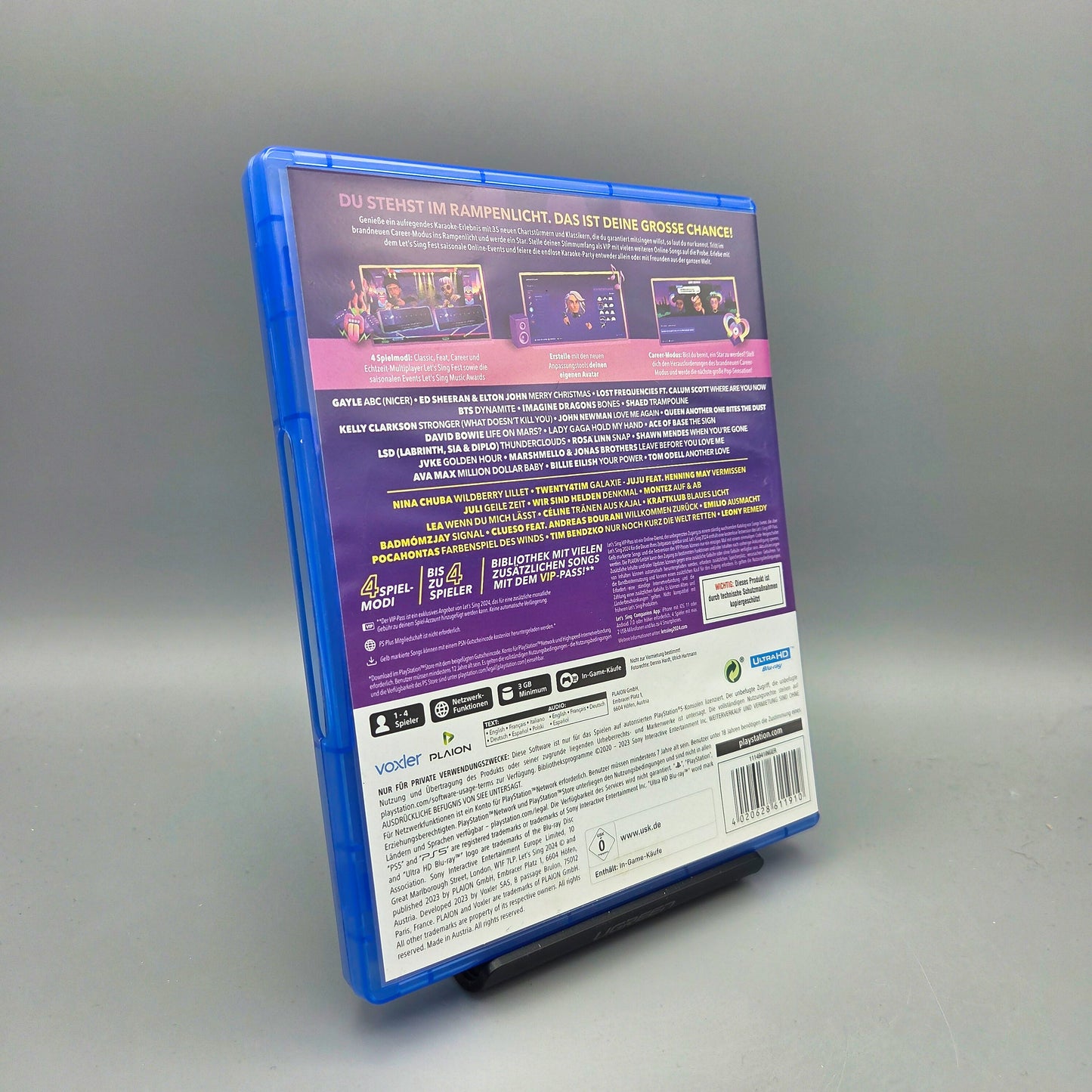 Playstation 5 Spiel: Let's Sing 2024 PS5 Zustand: Gut