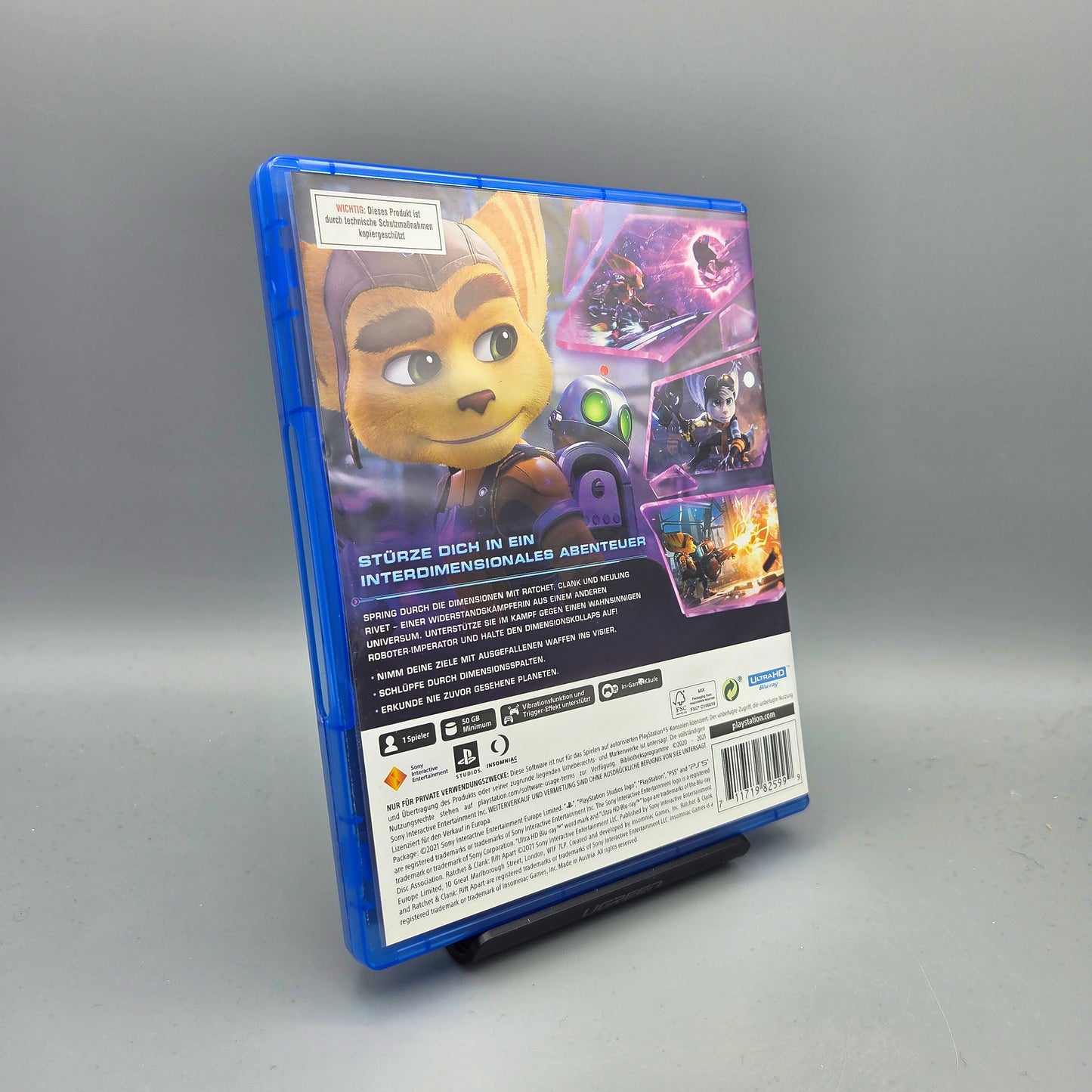 Playstation 5 Spiel: Ratchet & Clank: Rift Apart PS5 Zustand: Sehr Gut