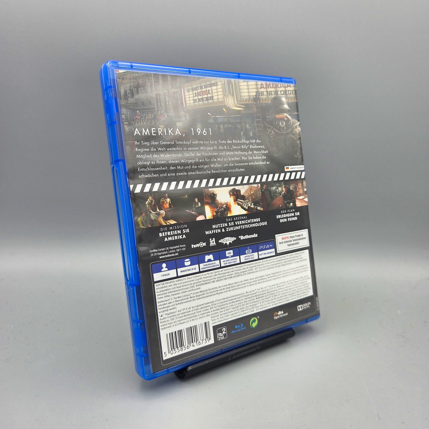 Playstation 4 Spiel: Wolfenstein II: The New Colossus PS4