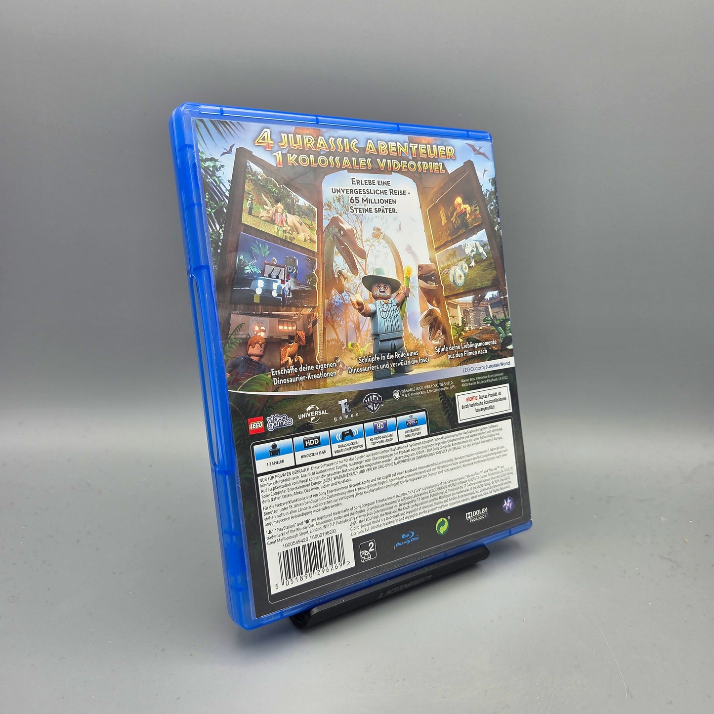 Playstation 4 Spiel: Lego Jurassic World PS4