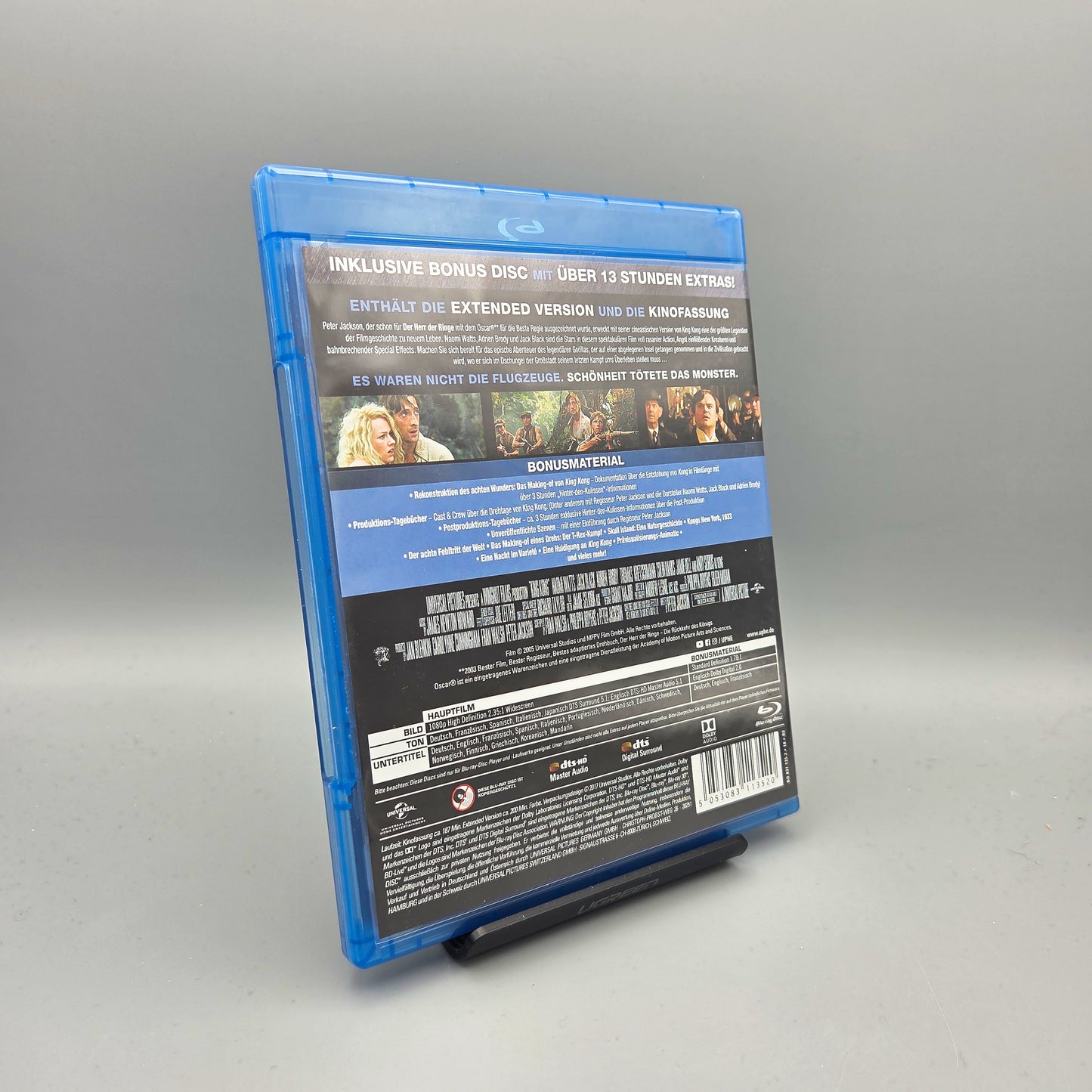 King Kong Ultimate Edition Blu-Ray Film