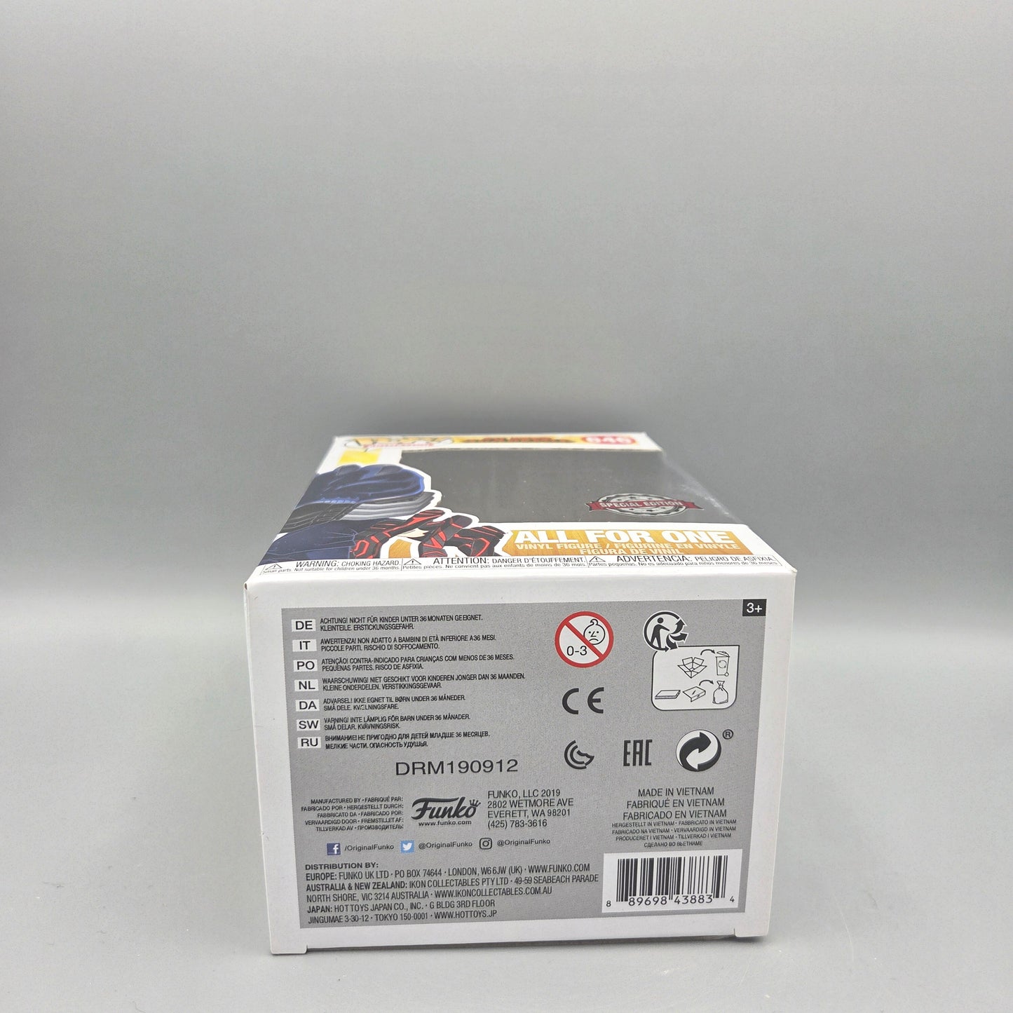 Funko Pop! My Hero Academia #646 All for One Special Edition Animation Vinylfigur