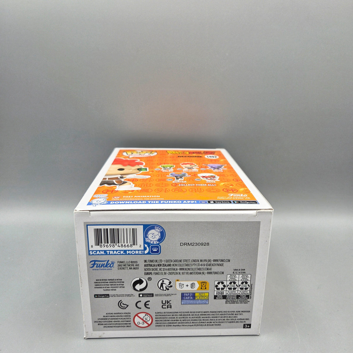 Funko Pop! Dragon Ball Z #1492 Recoome Animation Vinylfigur