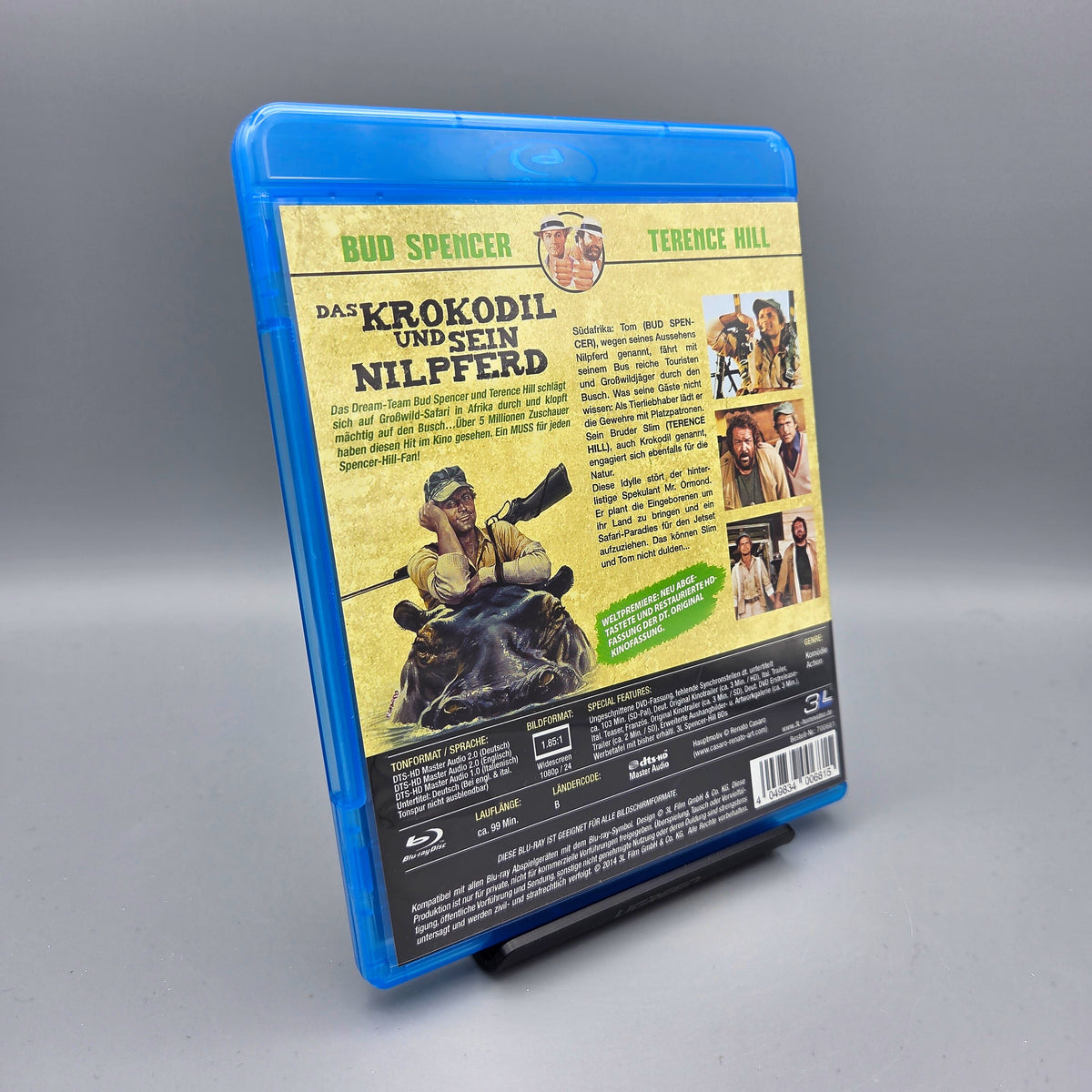 Das Krokodil und sein Nilpferd Blu-Ray Film mit Bud Spencer & Terence Hill