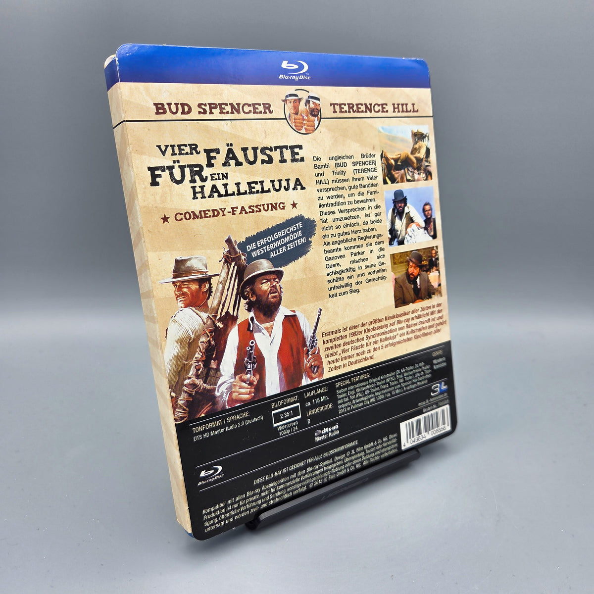 Vier Fäuste für ein Halleluja Blu-Ray Film mit Bud Spencer & Terence Hill