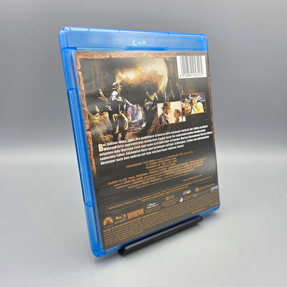 Indiana Jones - Jäger des verlorenen Schatzes Blu-Ray Film mit Harrison Ford