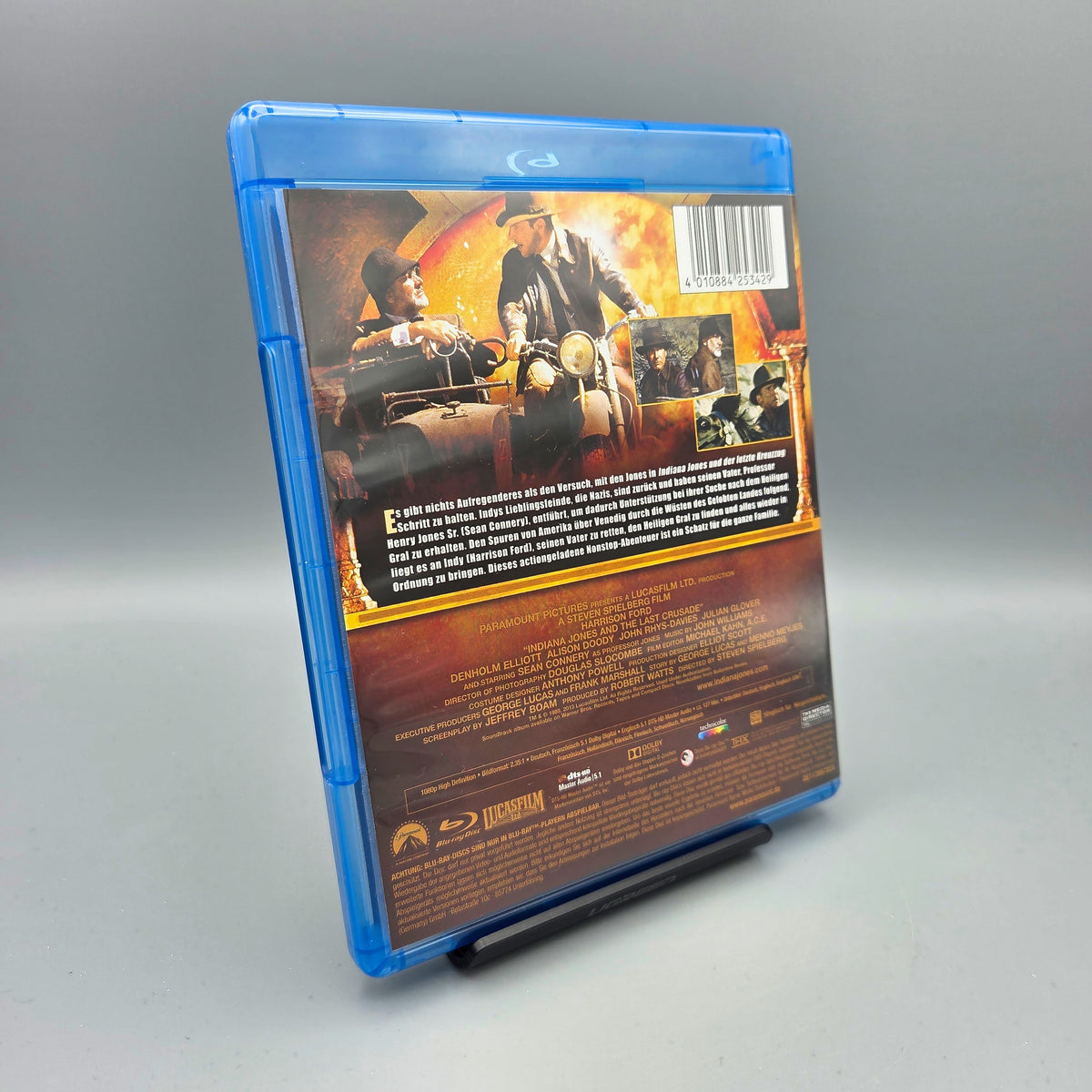 Indiana Jones und der letzte Kreuzzug Blu-Ray Film mit Harrison Ford