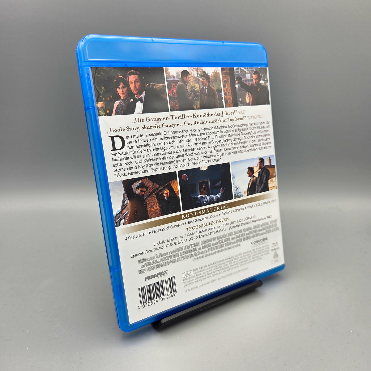 The Gentlemen Blu-Ray Film mit Matthew McConaughey