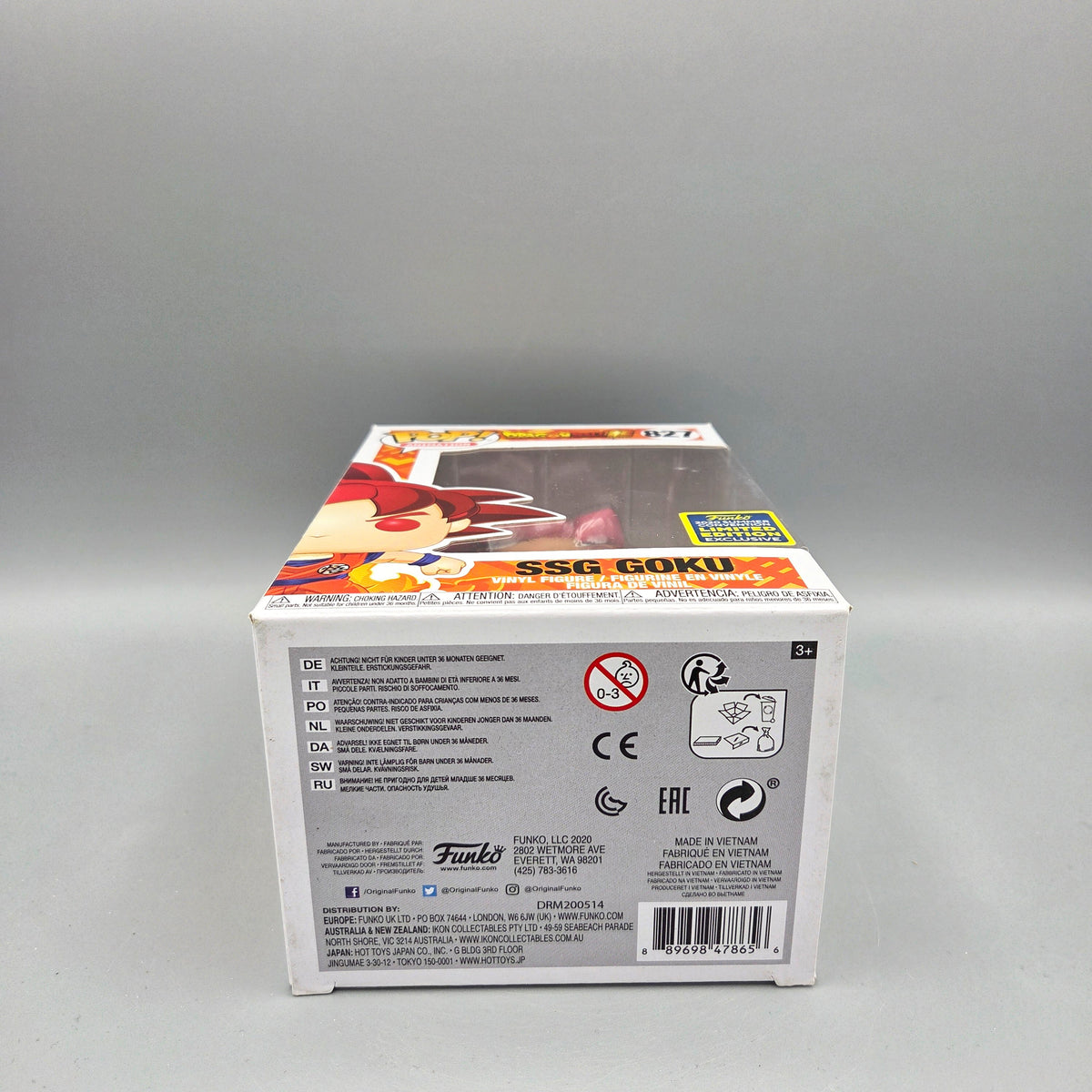 Funko Pop! Dragon Ball Super #827 SSG Goku 2020 Summer Convention