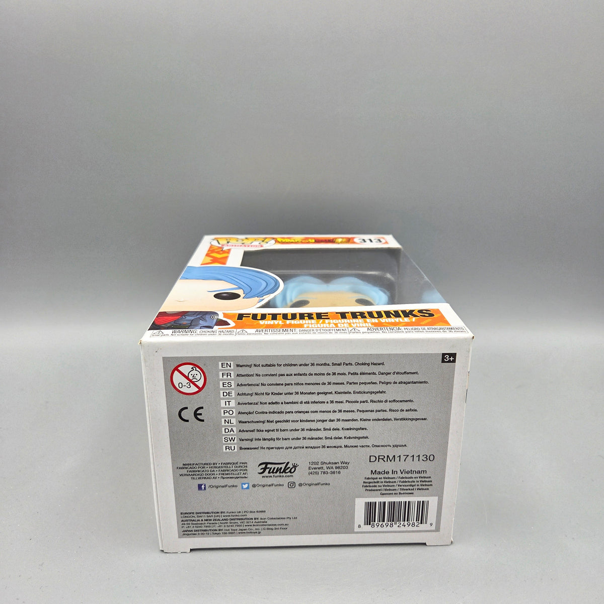 Funko Pop! Dragon Ball Super #313 Future Trunks Animation Vinylfigur