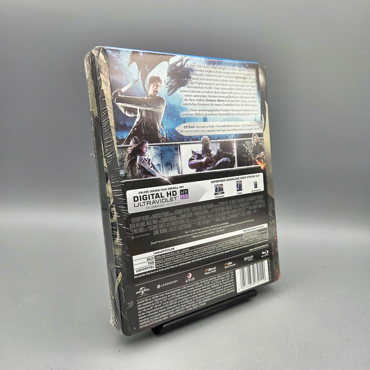 Seventh Son Steelbook Blu-Ray Film mit Ben Barnes Zustand: Neu