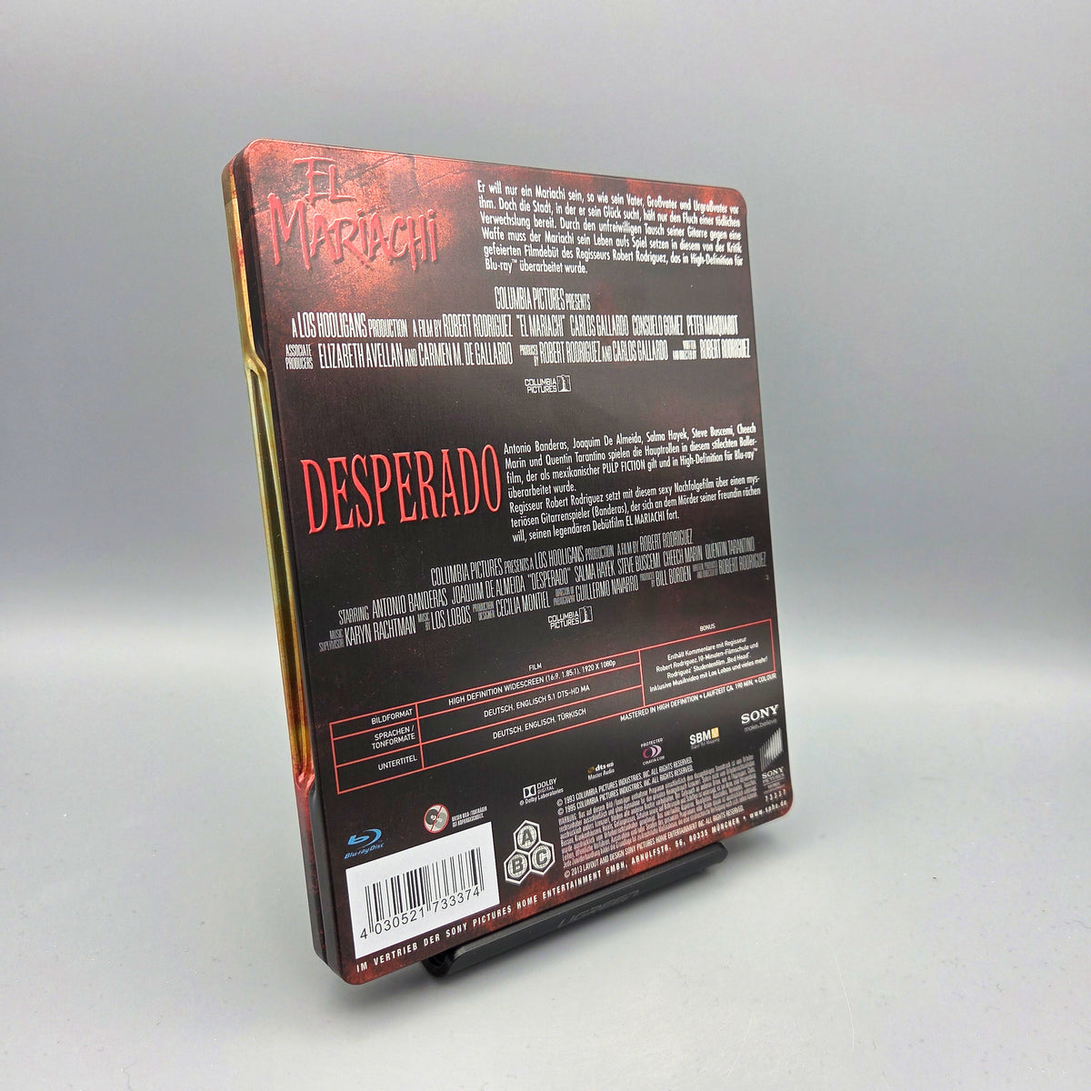 Desperado & El Mariachi Steelbook Blu-Ray Film Zustand: Sehr Gut