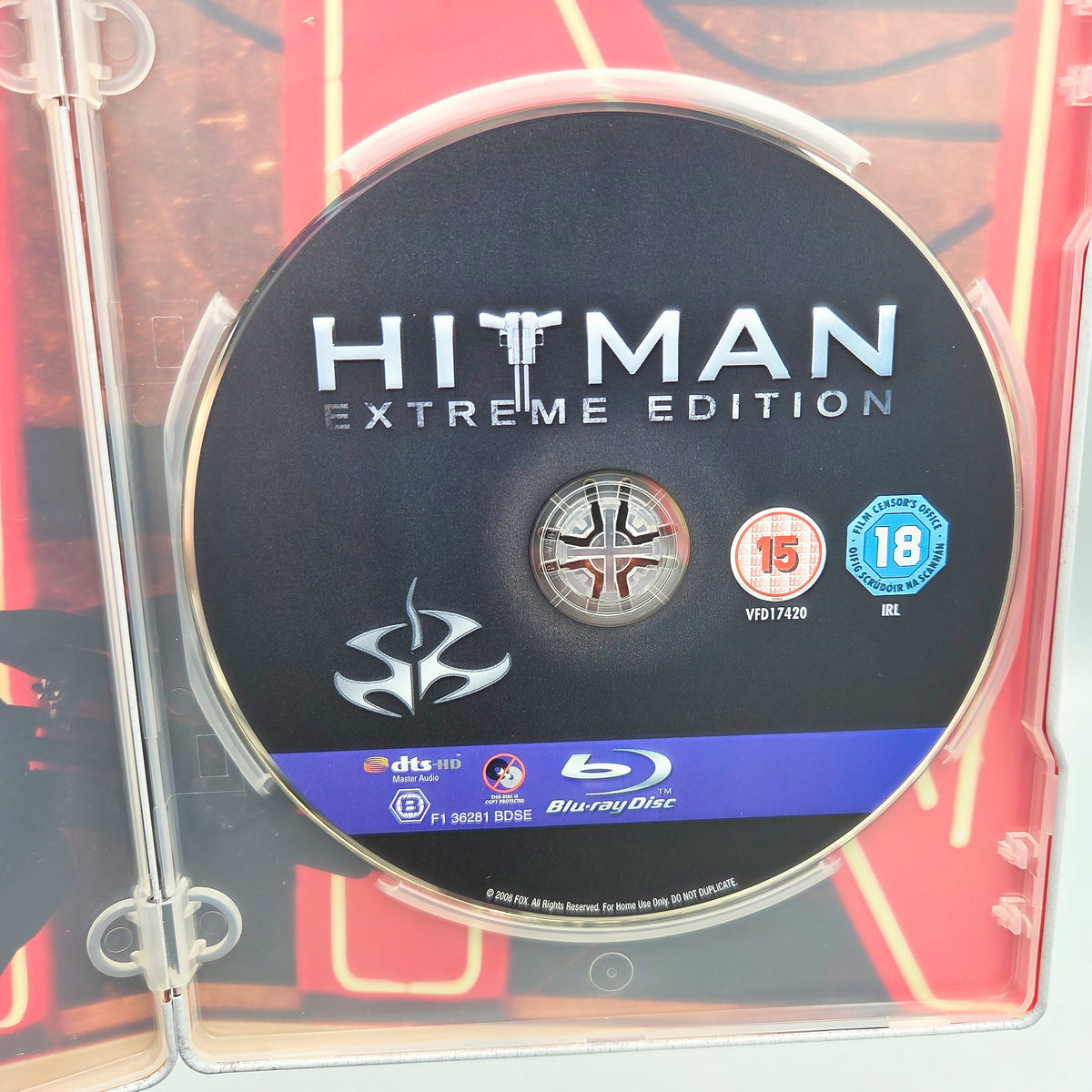 Hitman Steelbook Blu-Ray Film Englische Ausgabe mit deutschem Ton