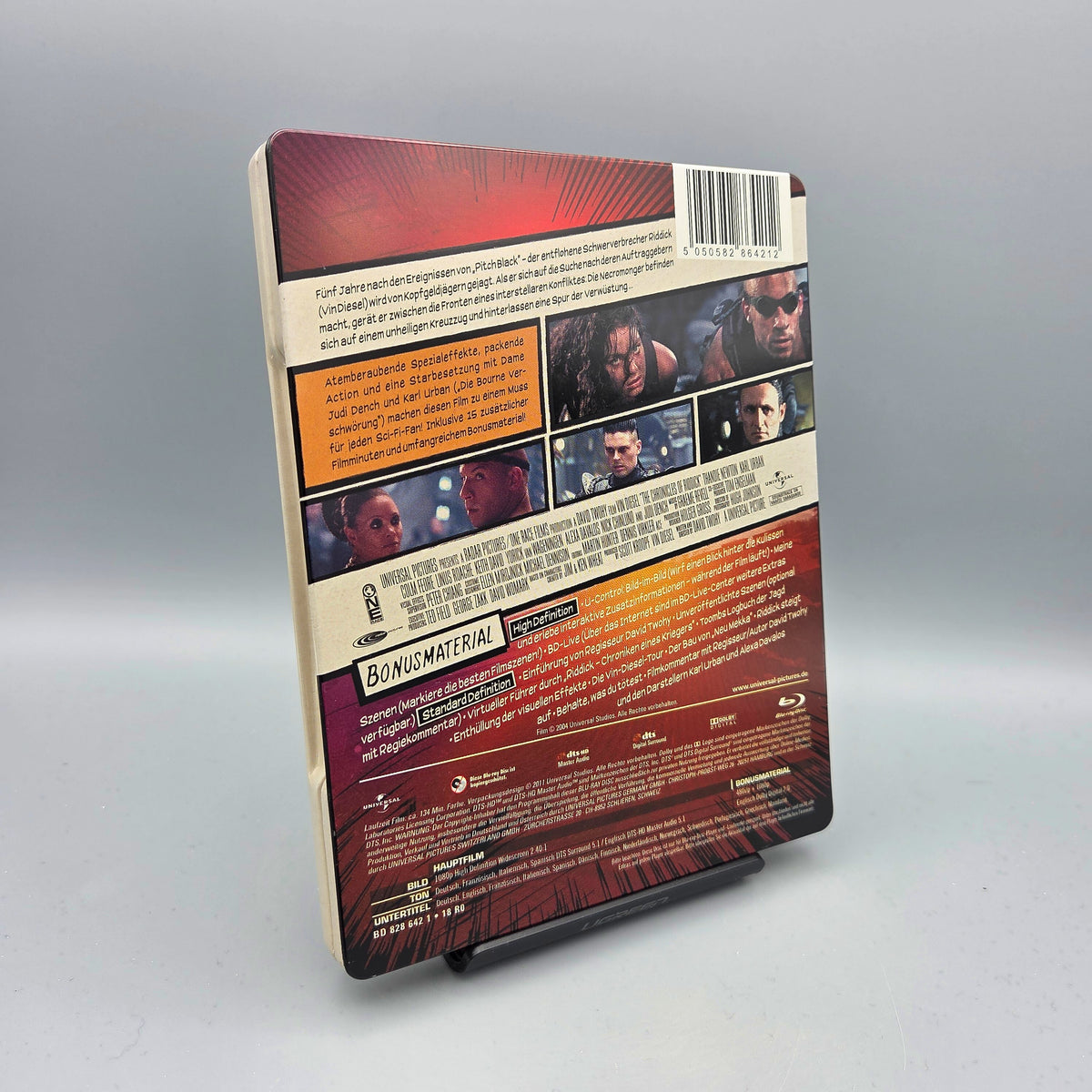 Riddick - Chroniken eines Kriegers Steelbook Blu-Ray Film Limited Edition Zustand: Gut