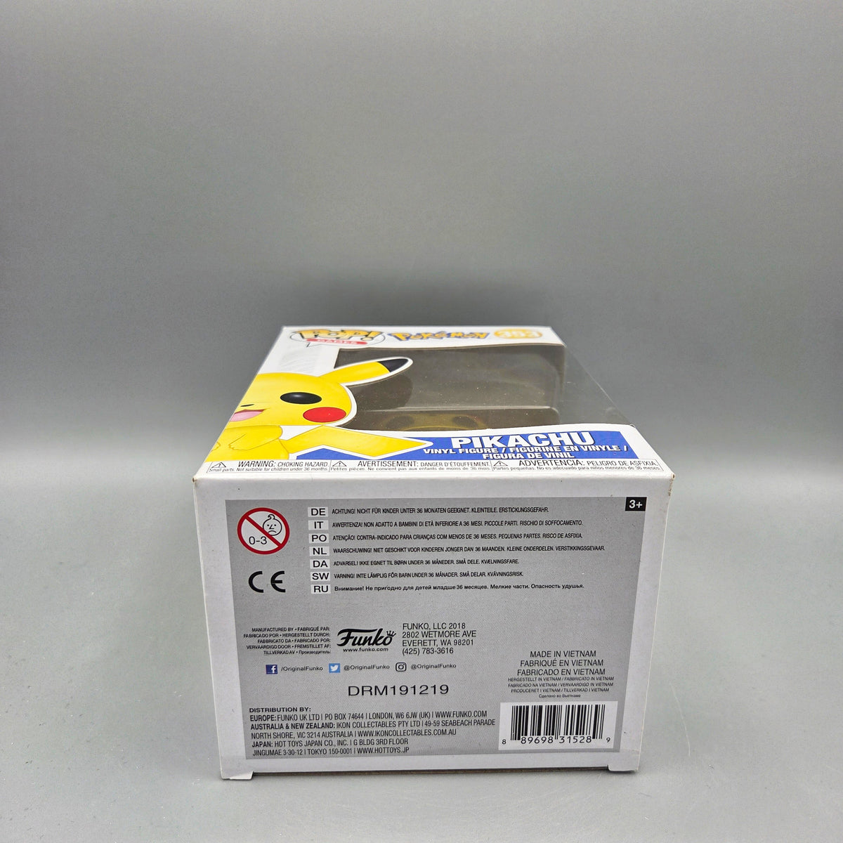 Funko Pop! Pokémon #353 Pikachu Games Vinylfigur
