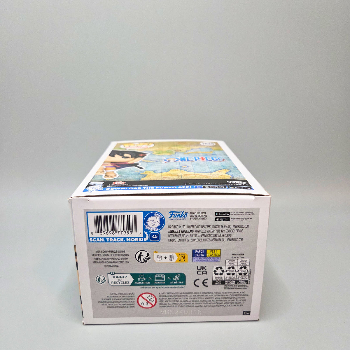 Funko Pop! One Piece #1620 Luffy Special Edition Animation Vinylfigur