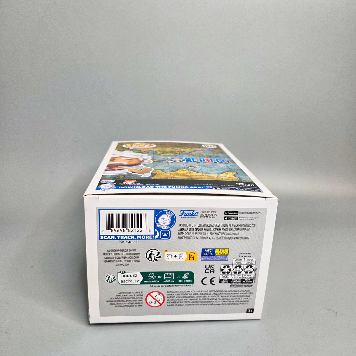 Funko Pop! One Piece #1621 Luffy Gear Five Special Edition Animation Vinylfigur