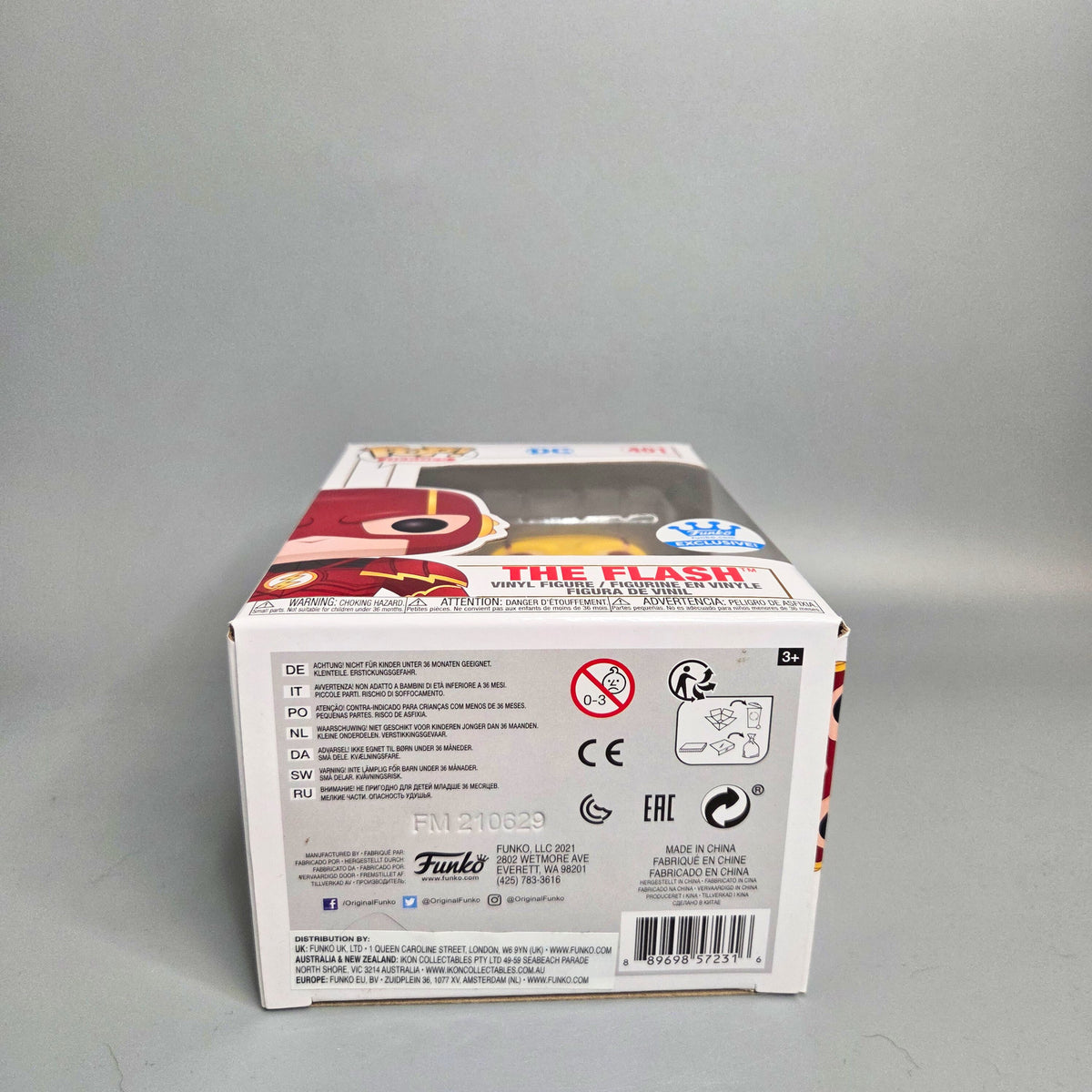 Funko Pop! DC #401 The Flash Exclusive Heroes Vinylfigur
