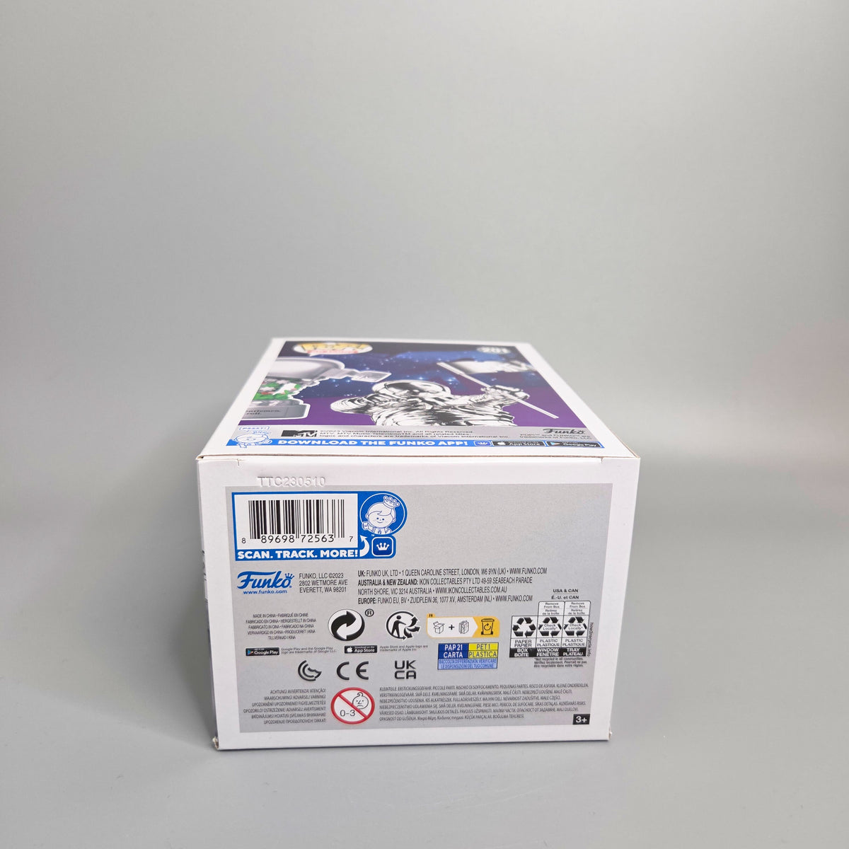 Funko Pop! MTV #201 MTV Moon Person Ad Icons Vinylfigur
