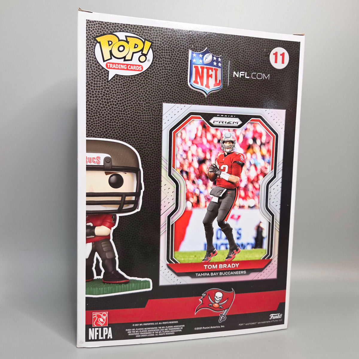 Funko Pop! Tampa Bay Buccaneers #11 Tom Brady Trading Cards Vinylfigur